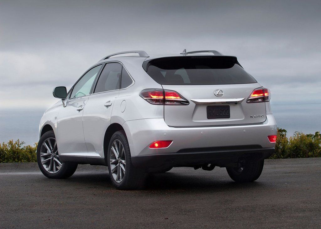 2013 Lexus RX 350 F Sport Rear Angle (View 9 of 19)