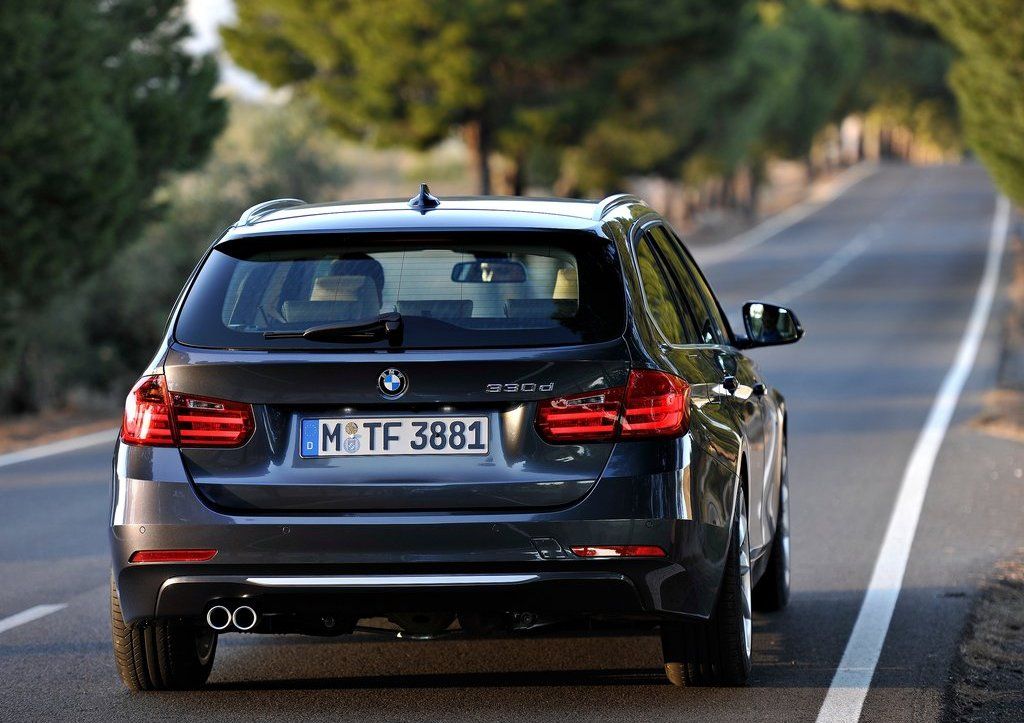 2013 BMW 3 Series Touring Rear (View 9 of 13)