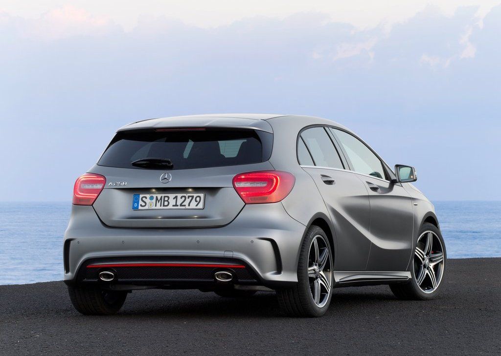 2013 Mercedes Benz A Class Rear Angle (View 17 of 21)