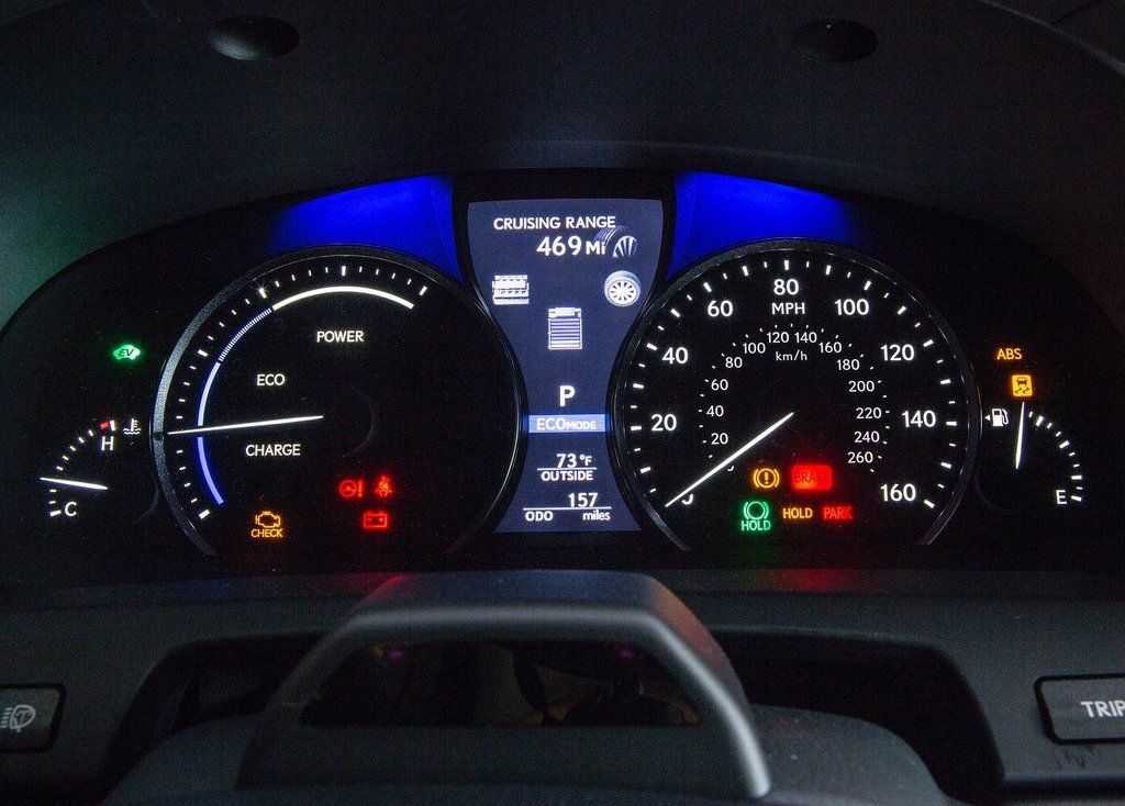 2013 Lexus LS 600h L Dashboard (View 1 of 8)