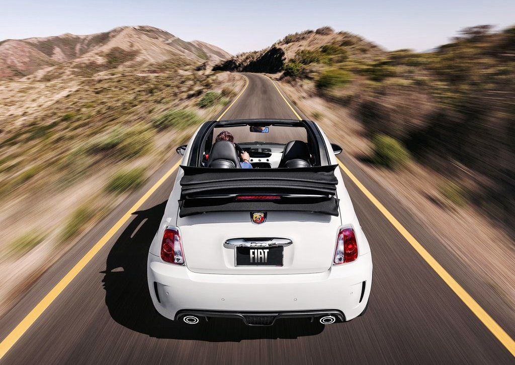 2013 Fiat 500C Abarth Rear View (View 4 of 6)