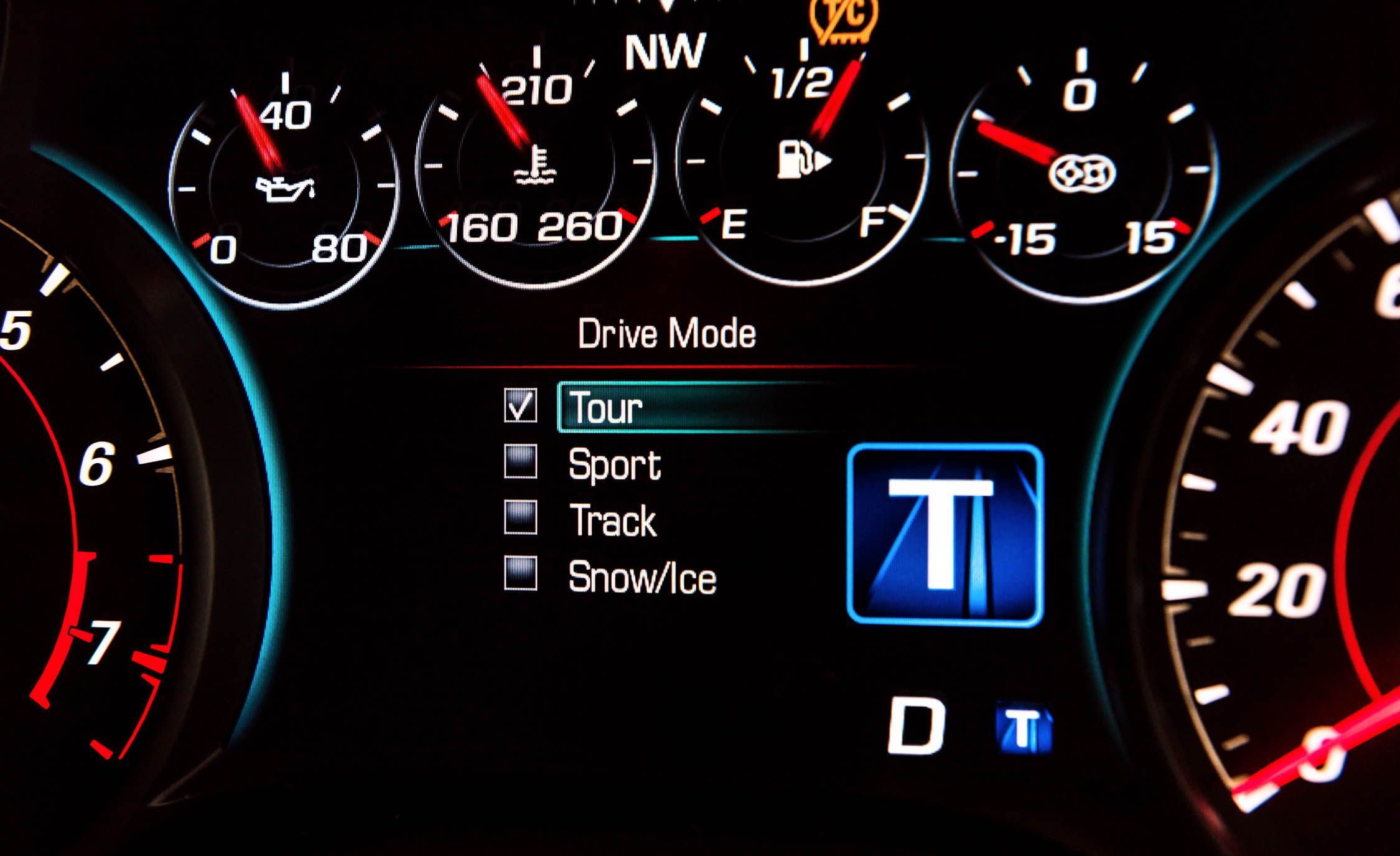 2017 Chevrolet Camaro ZL1 Interior View Speedometer Instrument Cluster (View 40 of 62)