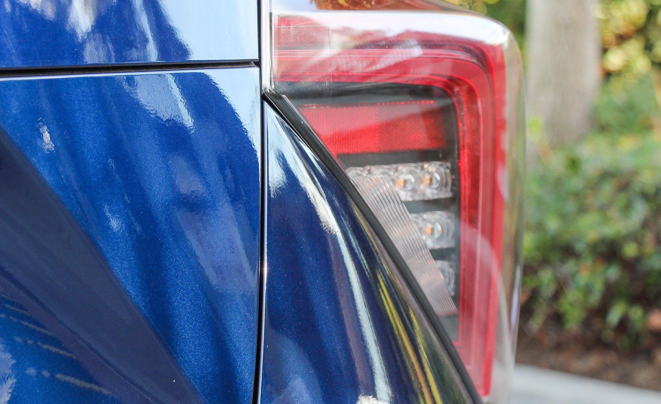 2016 Toyota Mirai Blue Metallic Taillight (View 9 of 18)