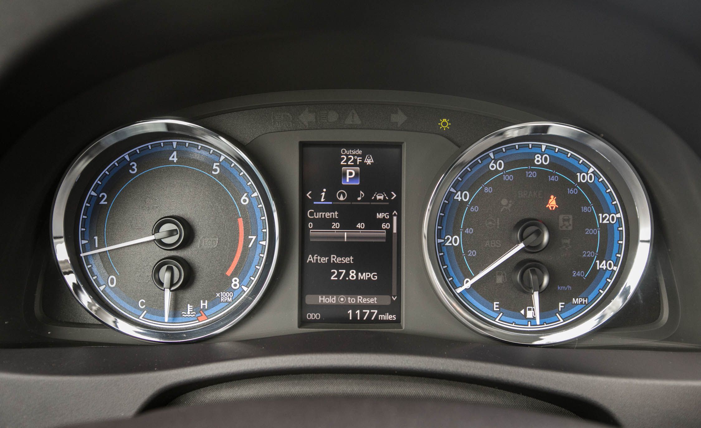2017 Toyota Corolla XSE Interior View Speedometer Instrument (View 49 of 75)
