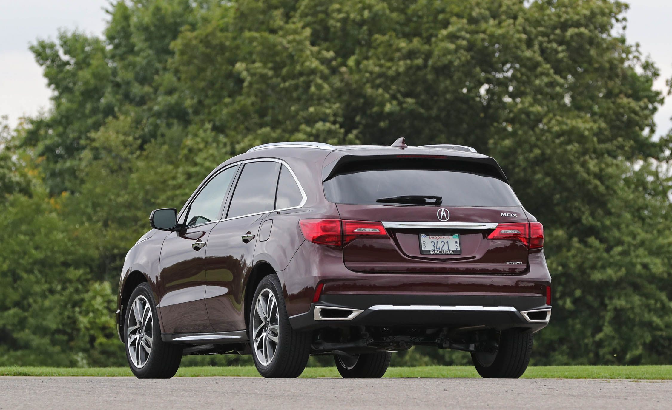 2017 Acura Mdx Exterior Rear (View 17 of 22)