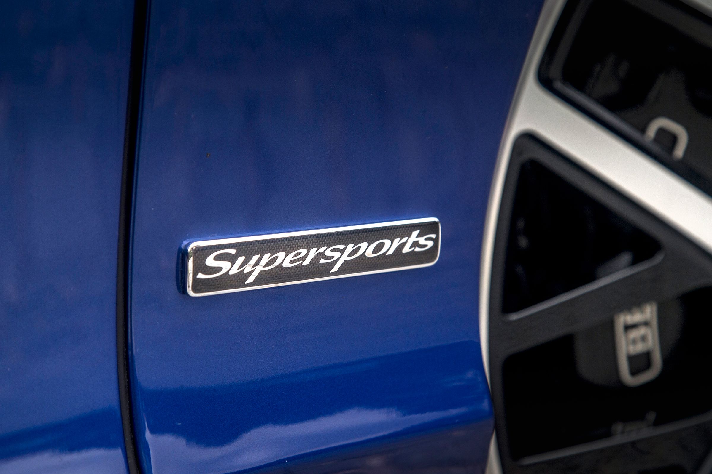 2017 Bentley Continental Supersports Blue Exterior View Side Emblem (View 16 of 31)