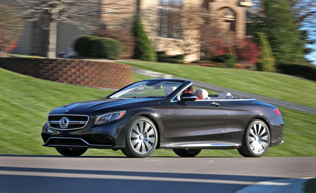 2017 Mercedes-amg S63 Cabriolet 