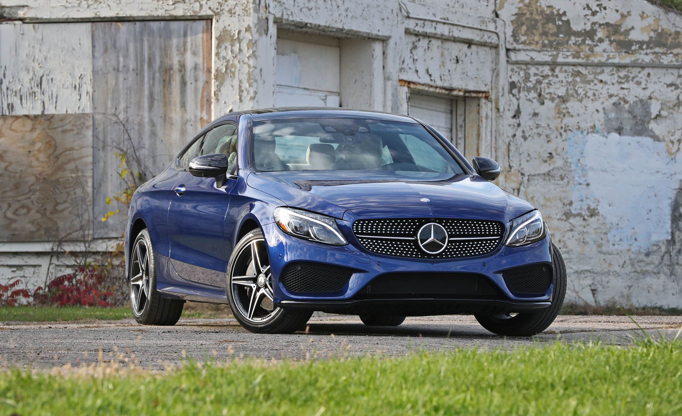 2017 Mercedes Benz C300 4matic Coupe Exterior Front Preview (View 44 of 44)