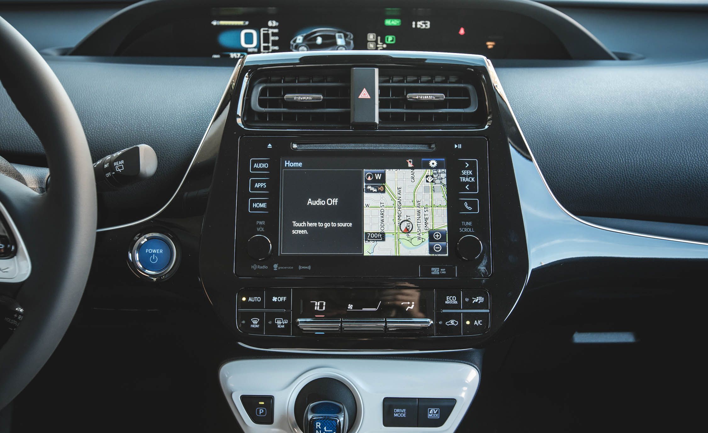 2017 Toyota Prius Interior View Headunit Multimedia (View 16 of 64)