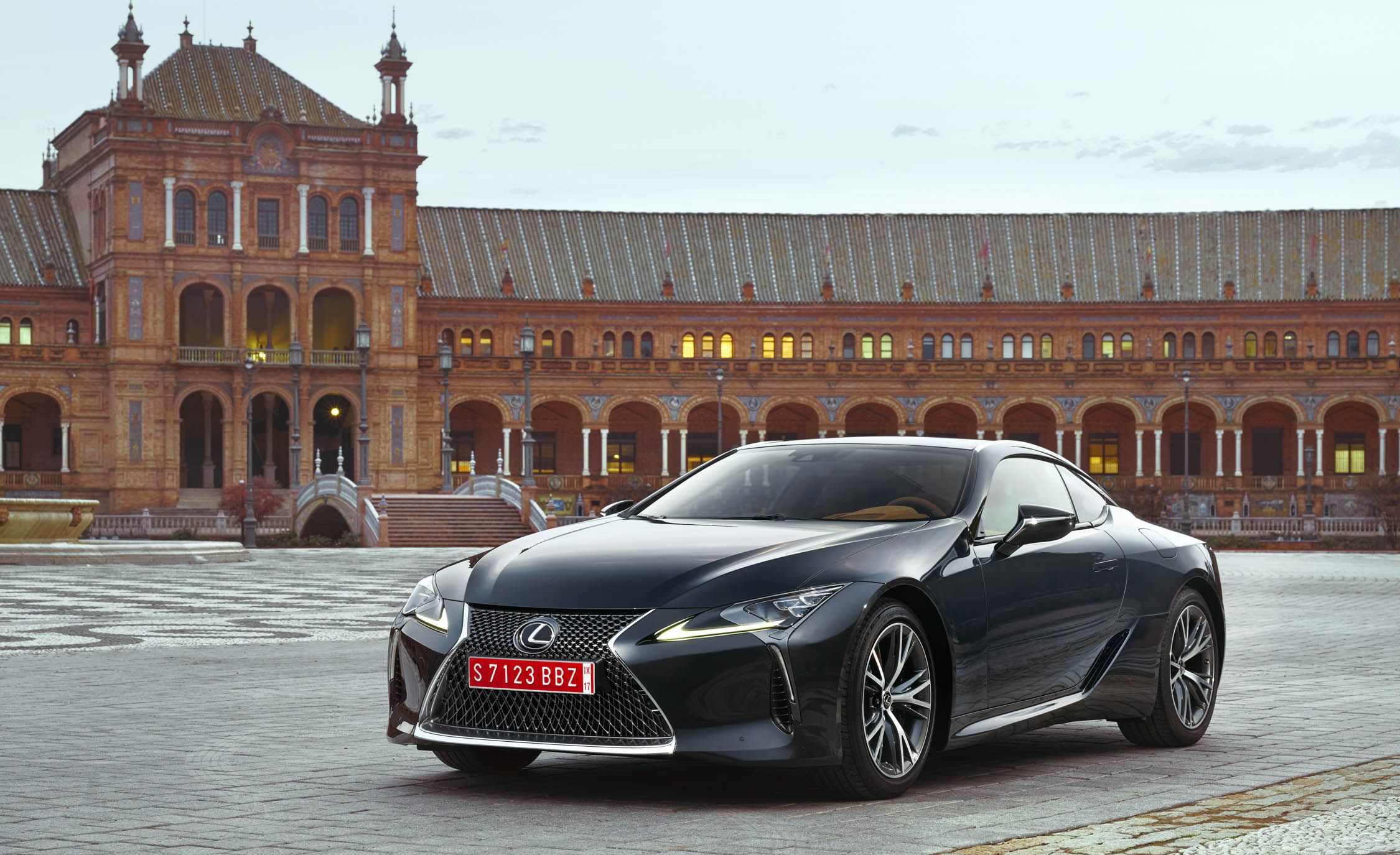 2018 Lexus Lc 500 Black Exterior Front And Side (View 65 of 84)