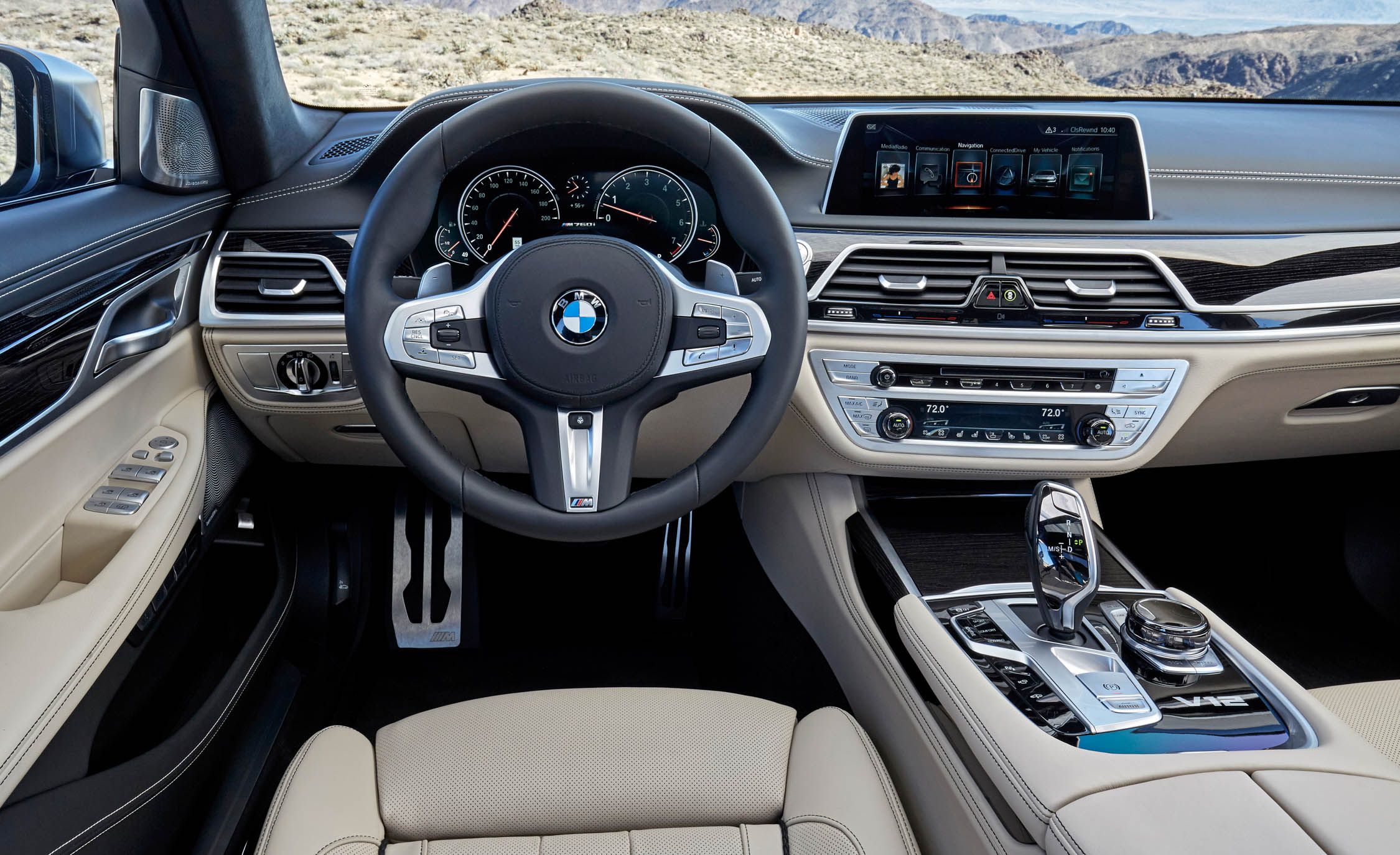 2017 BMW M760i XDrive Interior Cockpit Steering And Dash (View 54 of 76)