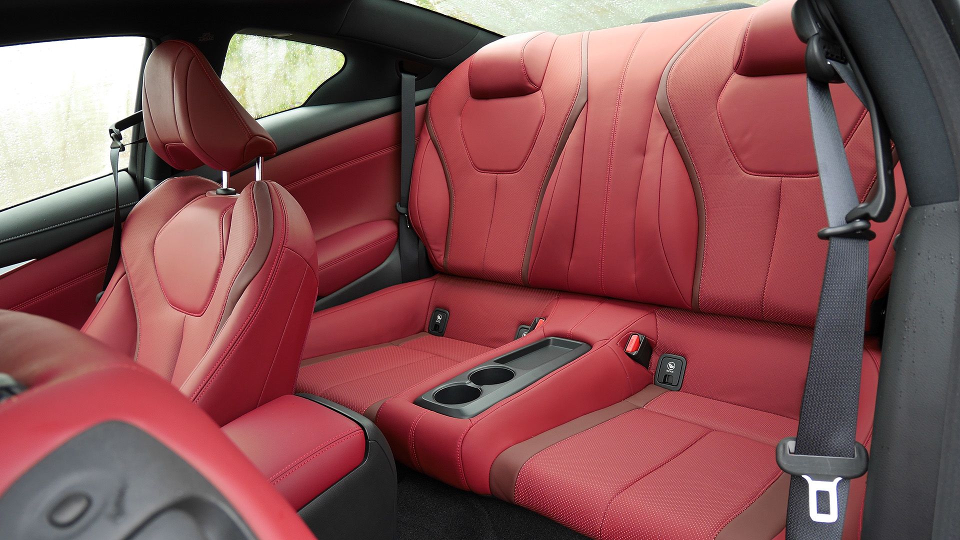 2017 Infiniti Q60 Interior Seats Rear (View 25 of 32)