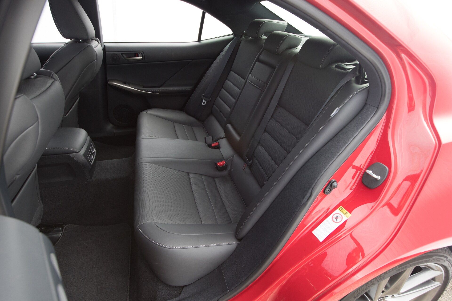 2017 Lexus Is 200t Rear Interior Seats (Gallery 42 of 51)