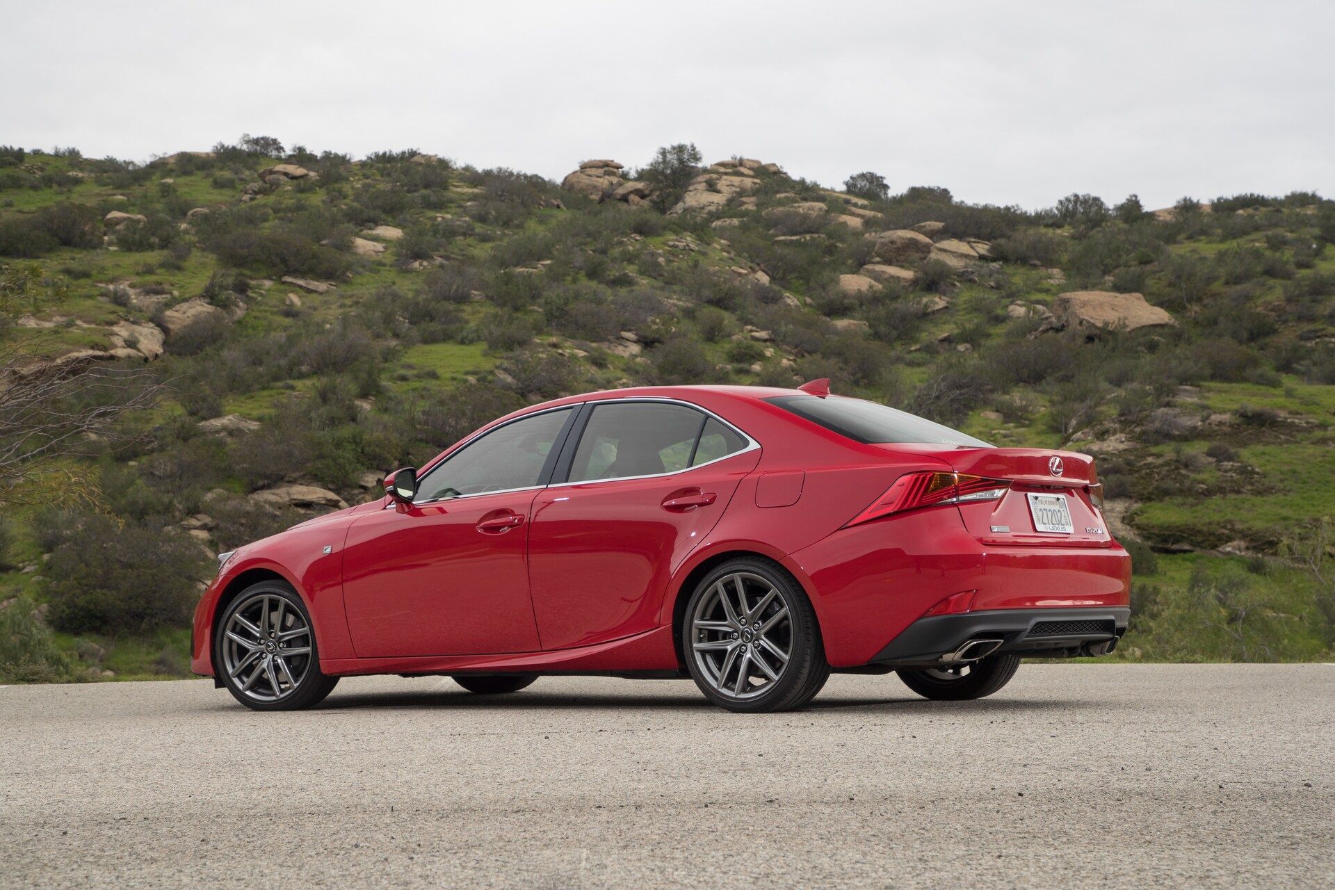 2017 Lexus Is 200t Rear Three Quarter In Motion  (View 47 of 51)