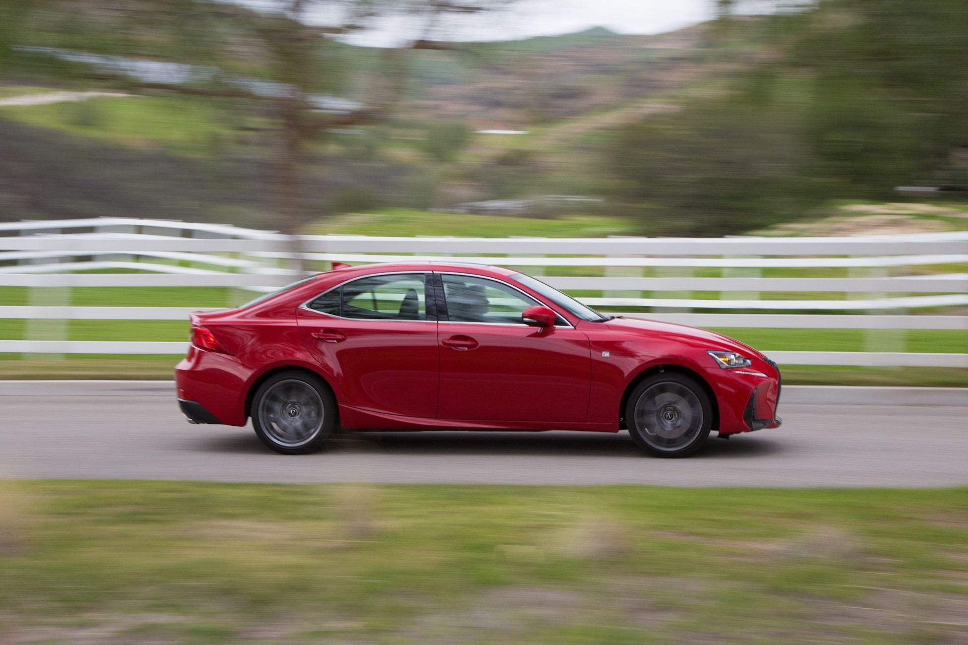 2017 Lexus Is 200t Side In Motion (View 46 of 51)