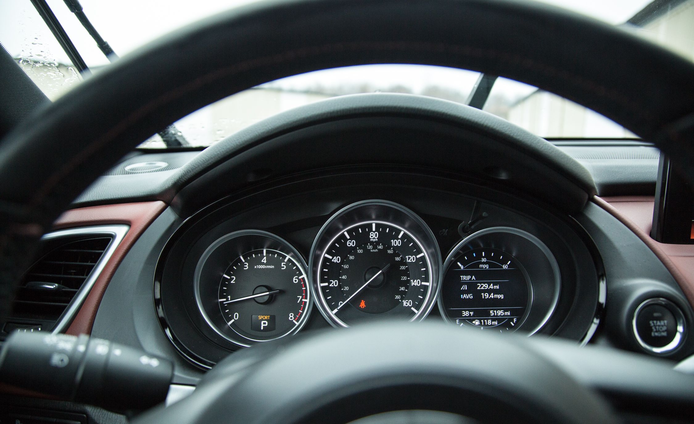 2017 Mazda CX 9 Interior View Speedometer (View 11 of 28)