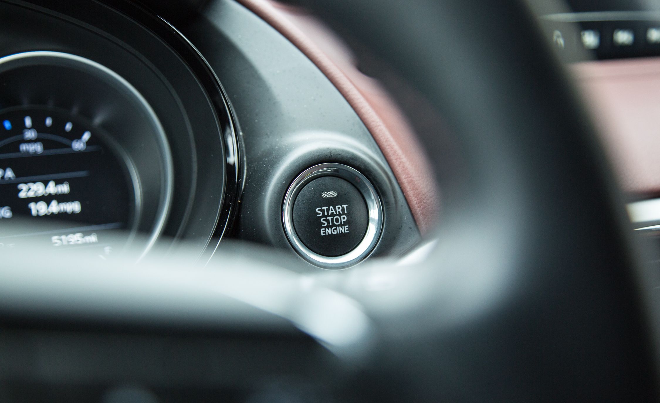 2017 Mazda CX 9 Interior View Start Stop Engine Button (View 9 of 28)