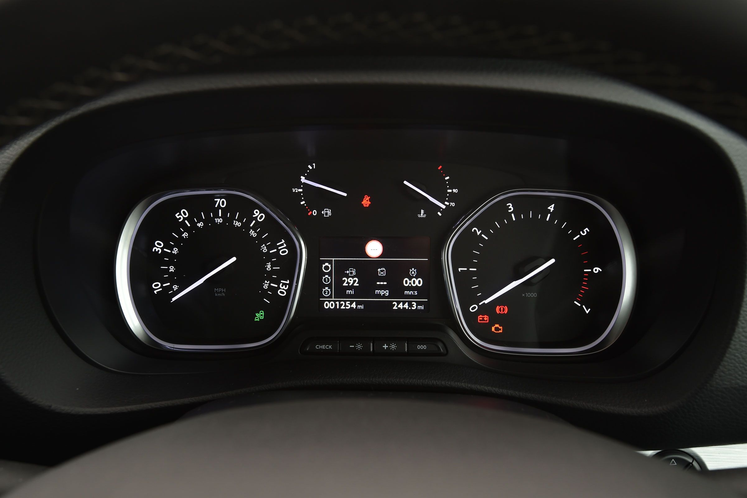 2017 Peugeot Traveller Allure Interior View Speedometer Instrument Cluster (View 4 of 13)