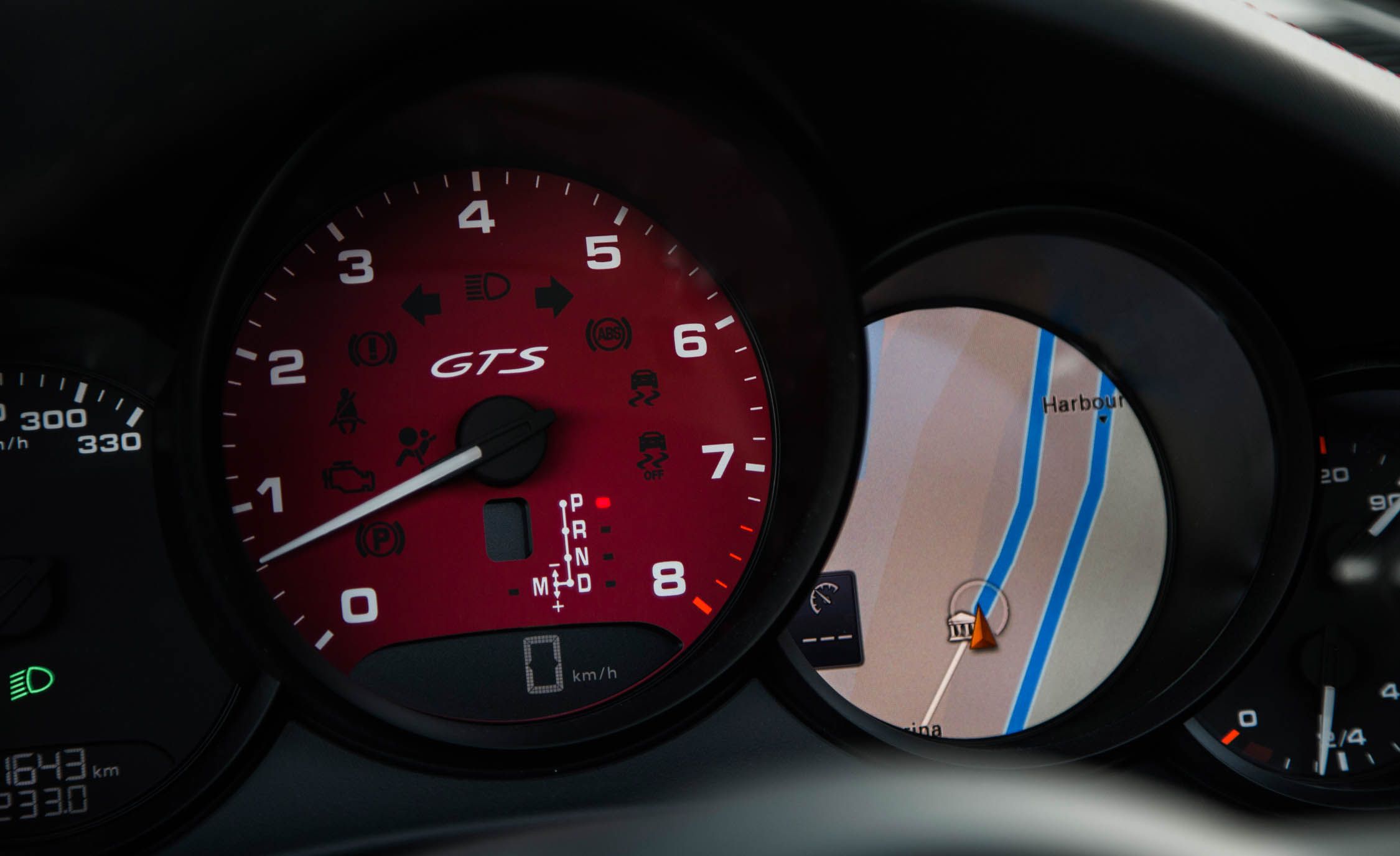 2017 Porsche 911 Targa 4 GTS Interior View Speedometer Instrument Cluster (View 38 of 97)