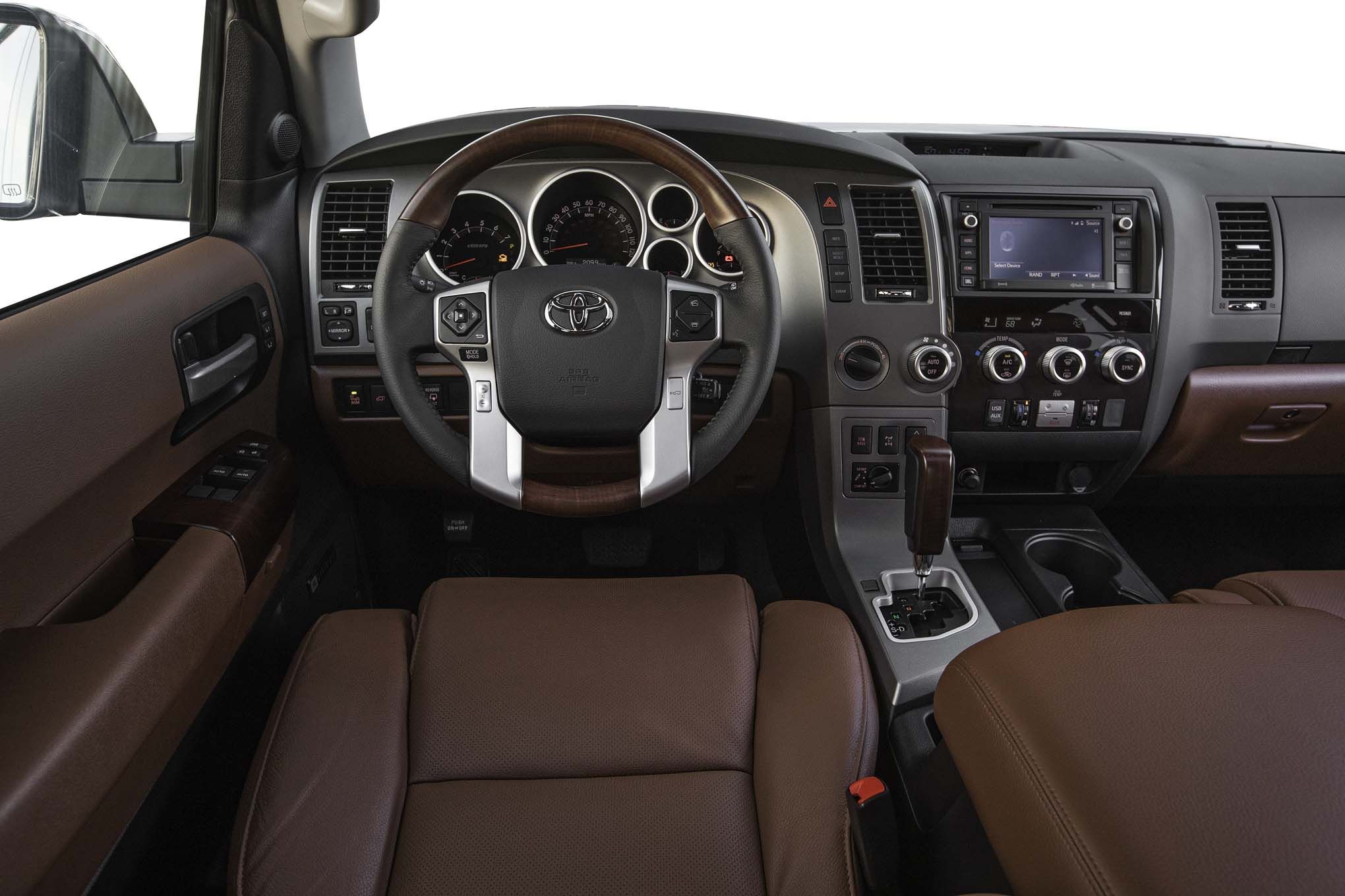 2017 Toyota Sequoia 4×4 Platinum Interior Driver Cockpit And Dash (View 21 of 26)