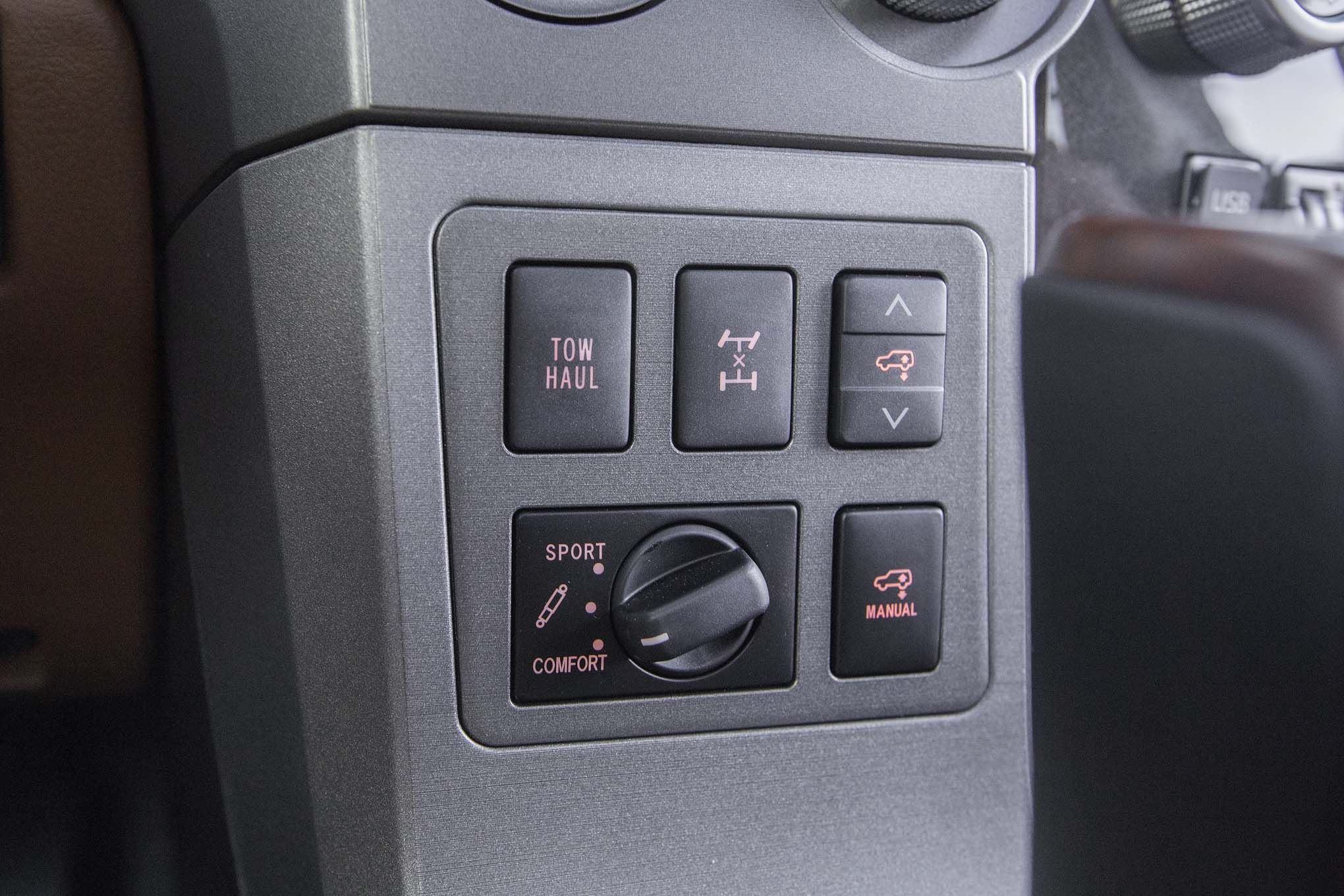 2017 Toyota Sequoia 4×4 Platinum Interior View Control Instrument (View 17 of 26)