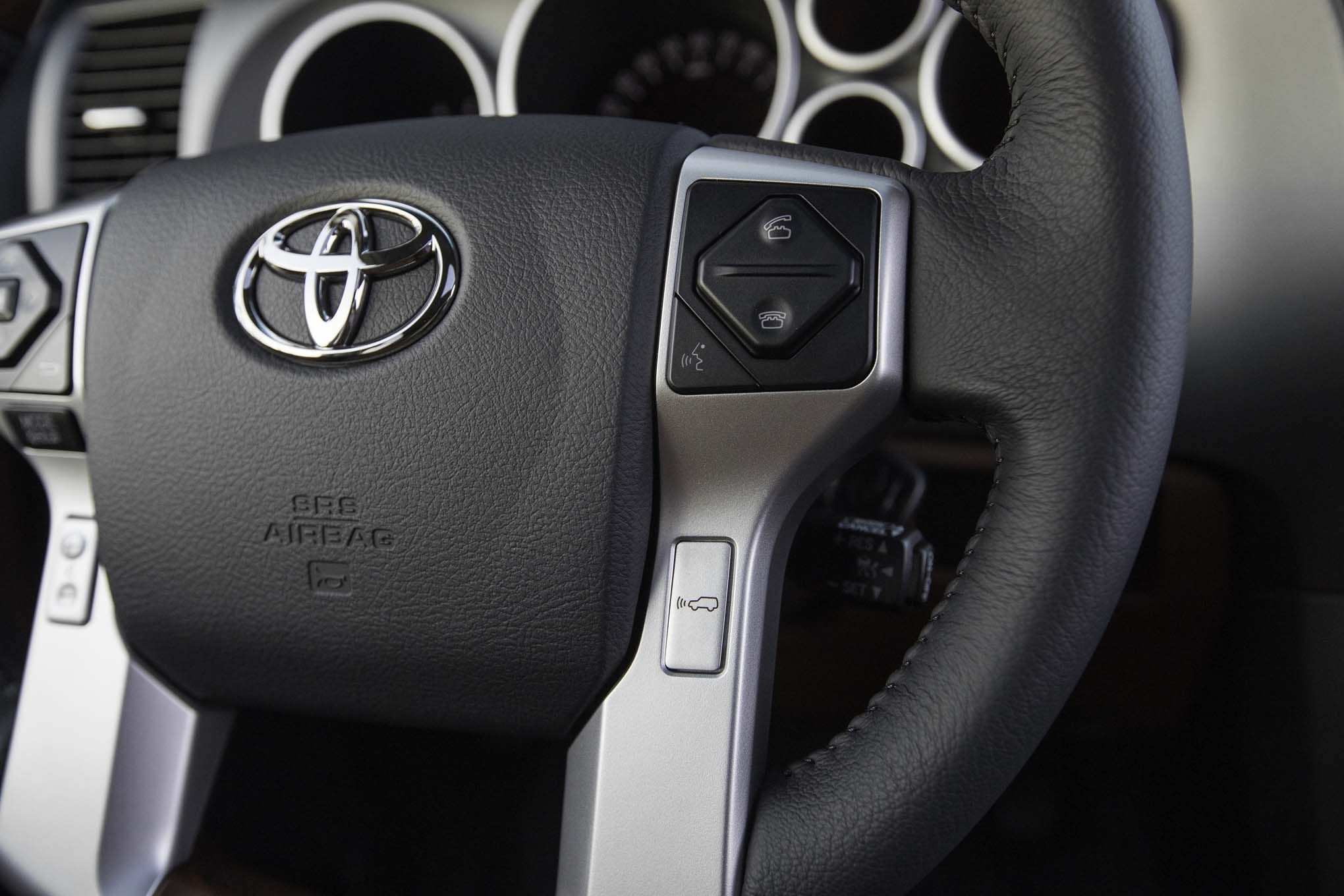 2017 Toyota Sequoia 4×4 Platinum Interior View Steering Control (View 19 of 26)