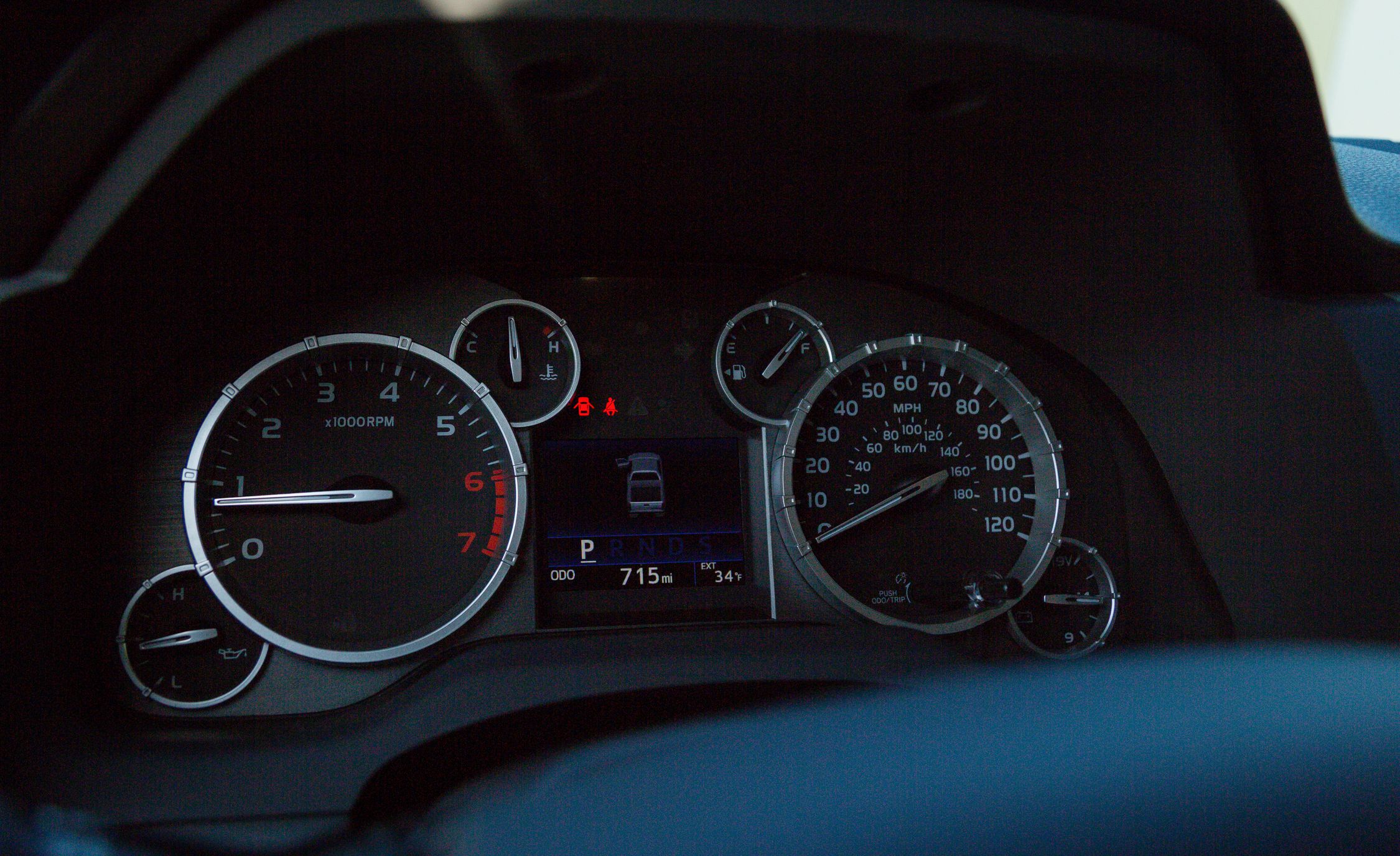 2017 Toyota Tundra Interior View Speedometer (View 5 of 24)