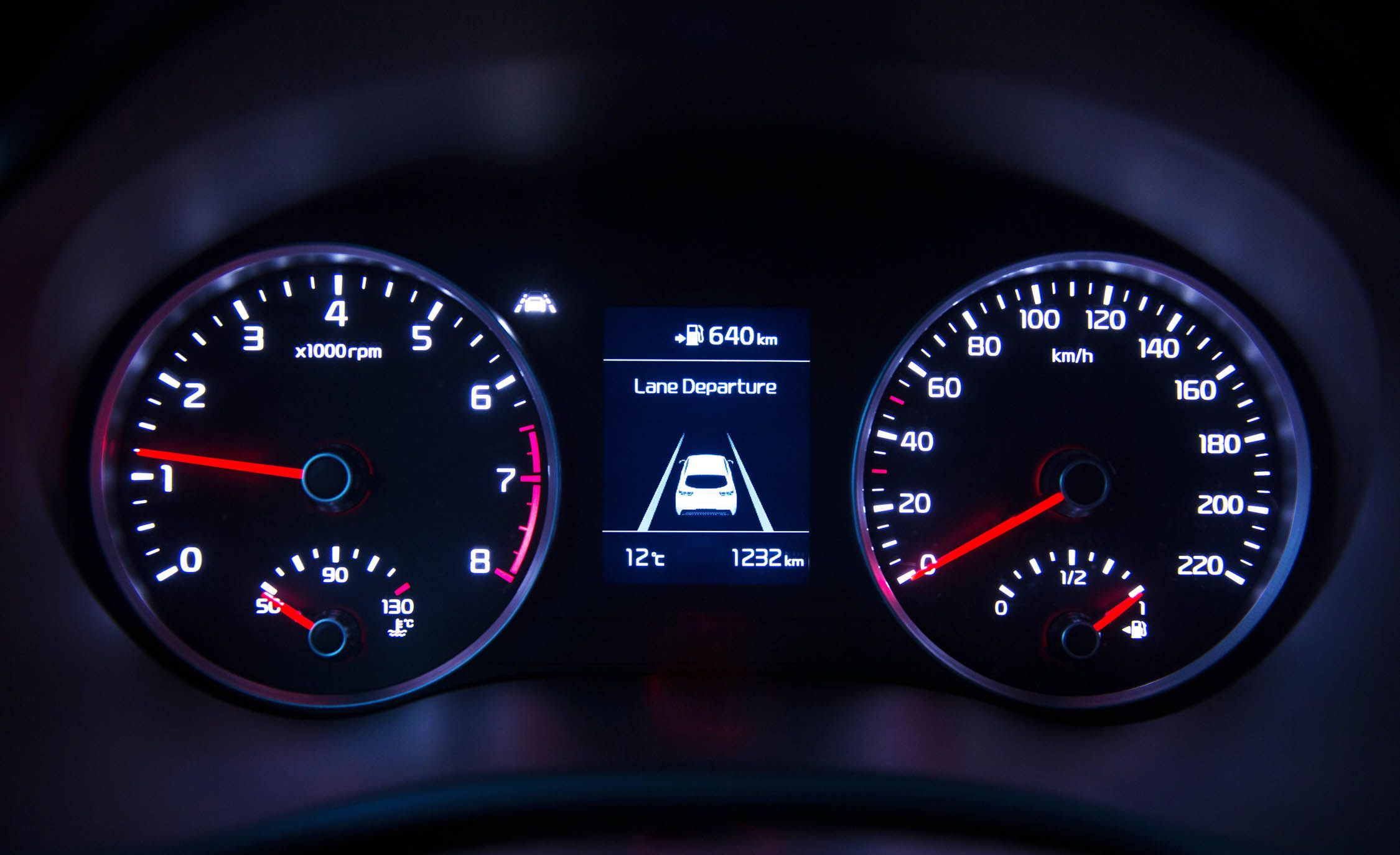 2018 Kia Rio Hatchback Interior View Speedometer (View 20 of 49)