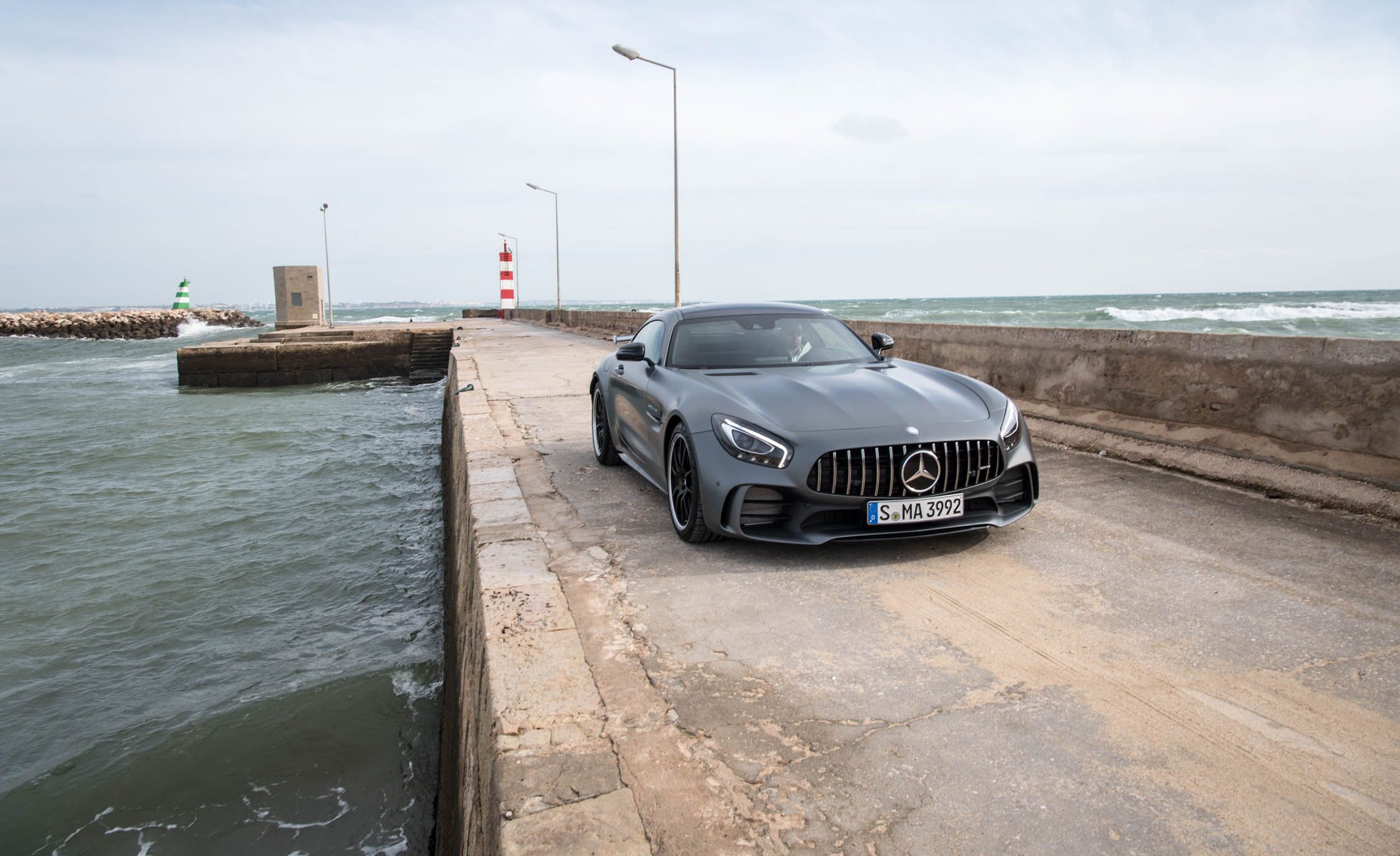 2018 Mercedes AMG GT R Exterior Front Corner (View 21 of 36)