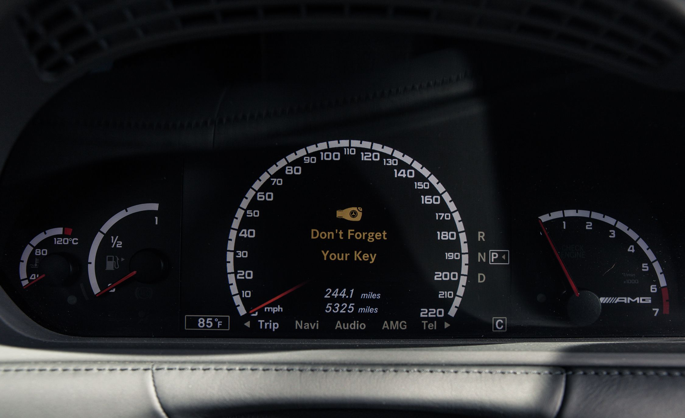 2013 Mercedes Benz CL65 AMG Interior View Speedometer Instrument Cluster (View 11 of 27)