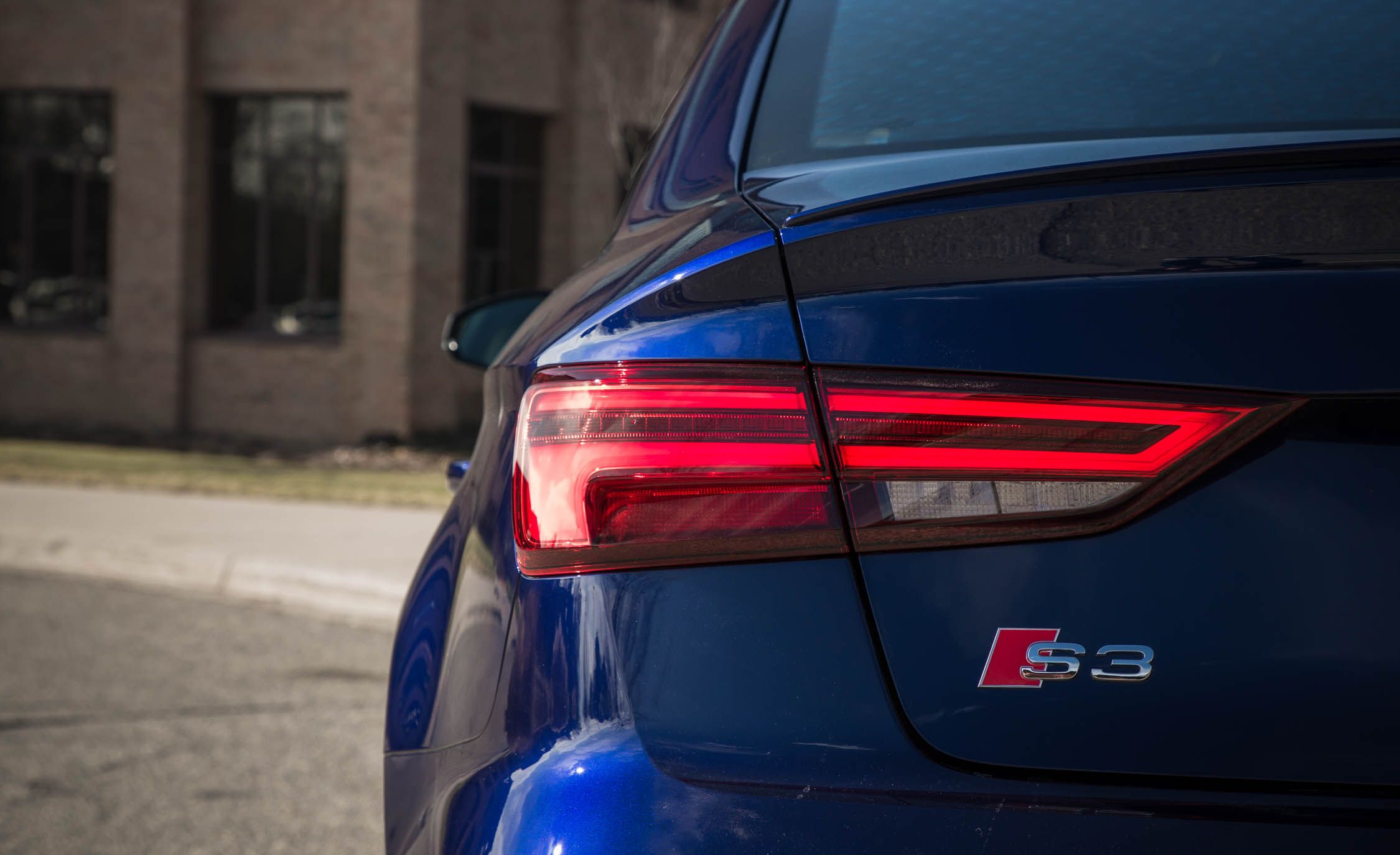 2017 Audi S3 Exterior View Taillight And Rear Badge (View 41 of 50)