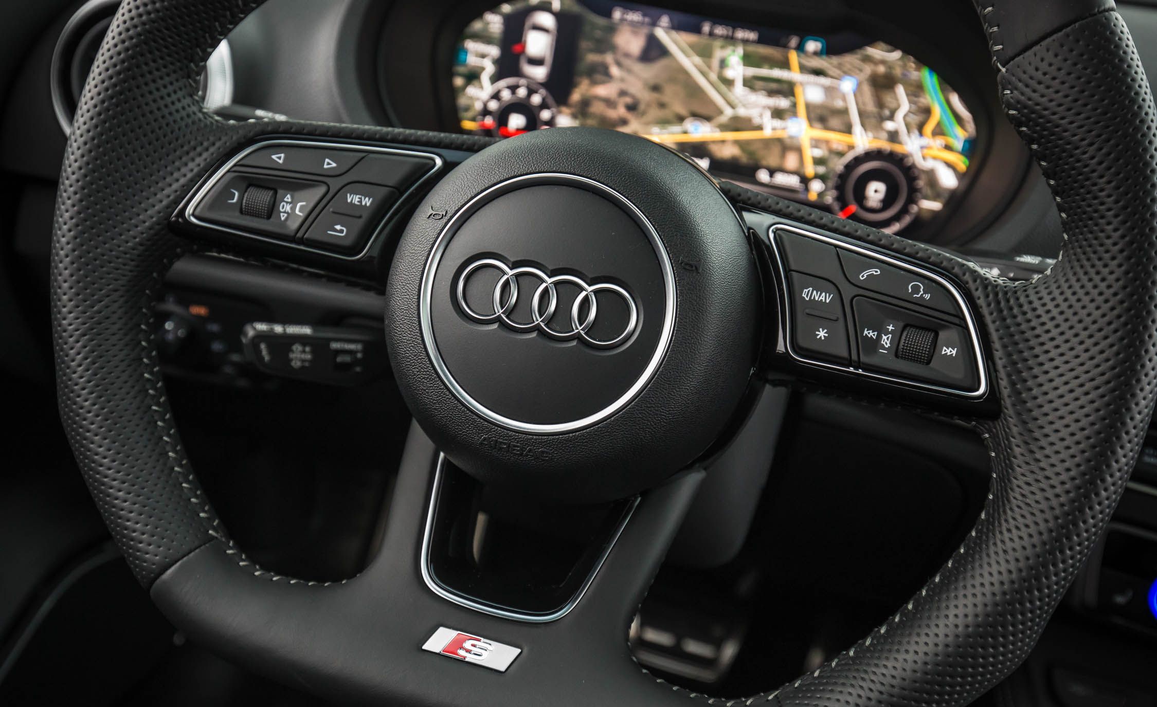 2017 Audi S3 Interior View Driver Steering (View 20 of 50)