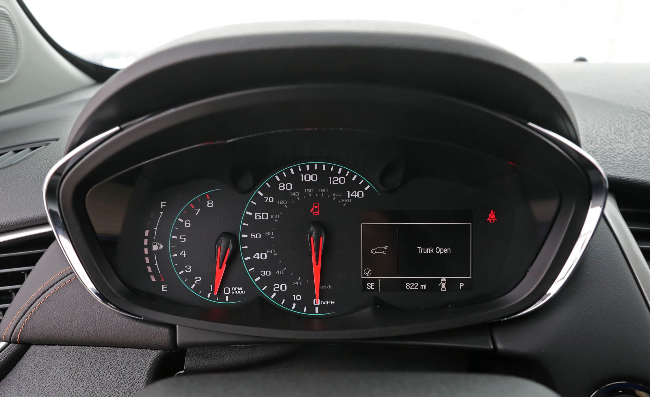 2017 Chevrolet Trax Interior View Speedometer Instrument Cluster (View 16 of 47)