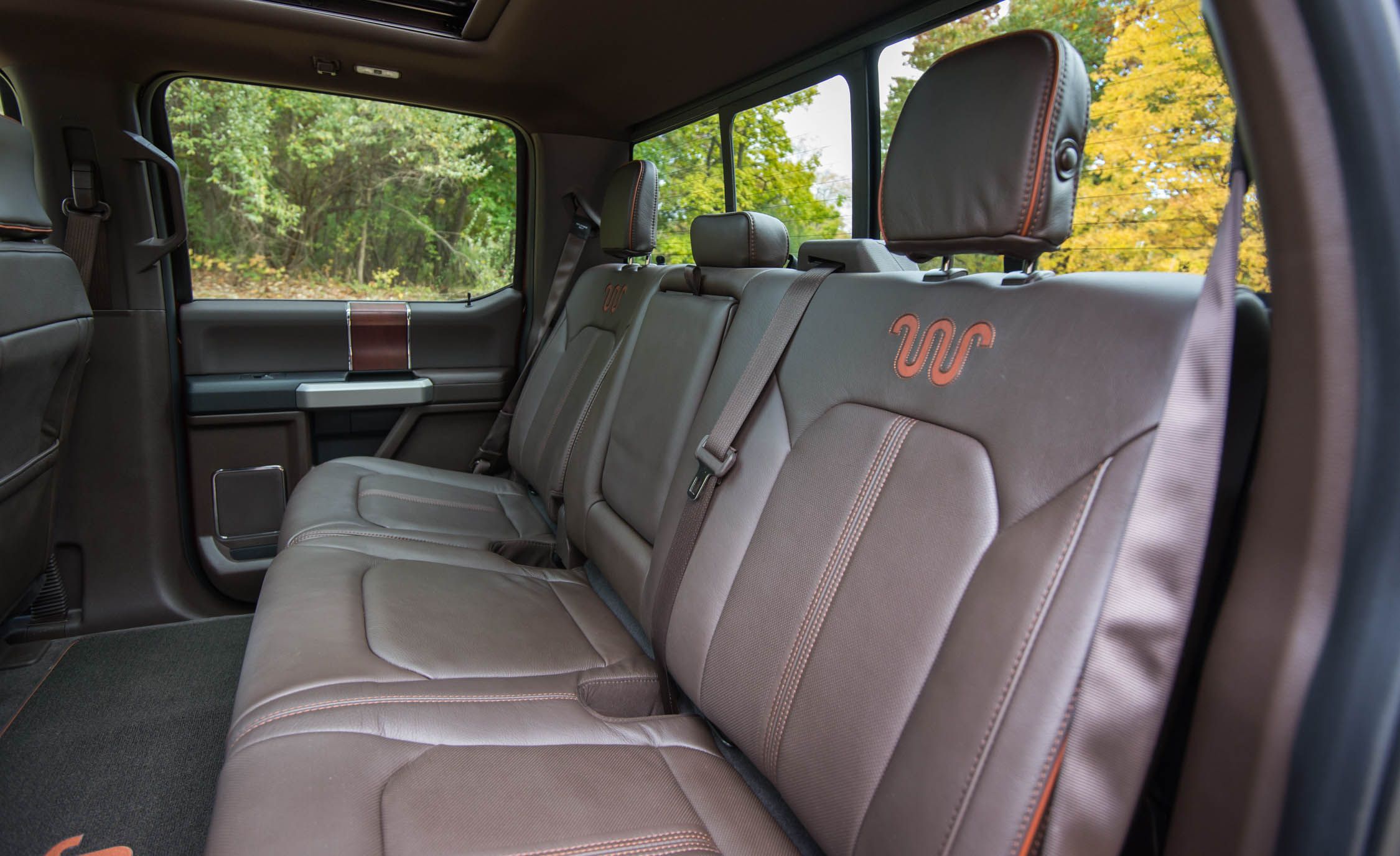 2017 Ford F 150 King Ranch Interior Seats Rear Passengers (View 15 of 50)