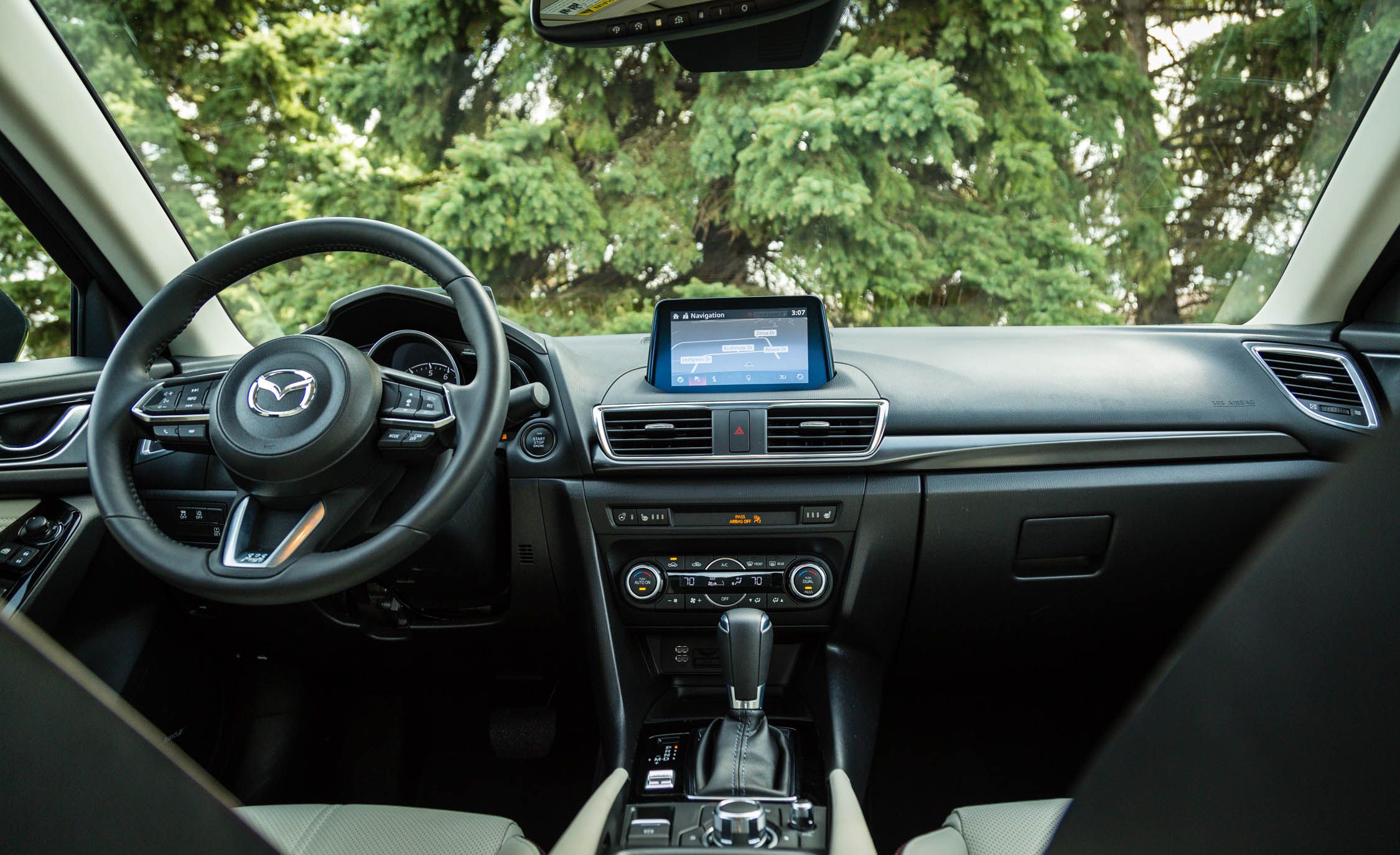 2017 Mazda 3 Grand Touring Sedan Interior Center Headunit Screen (View 50 of 51)