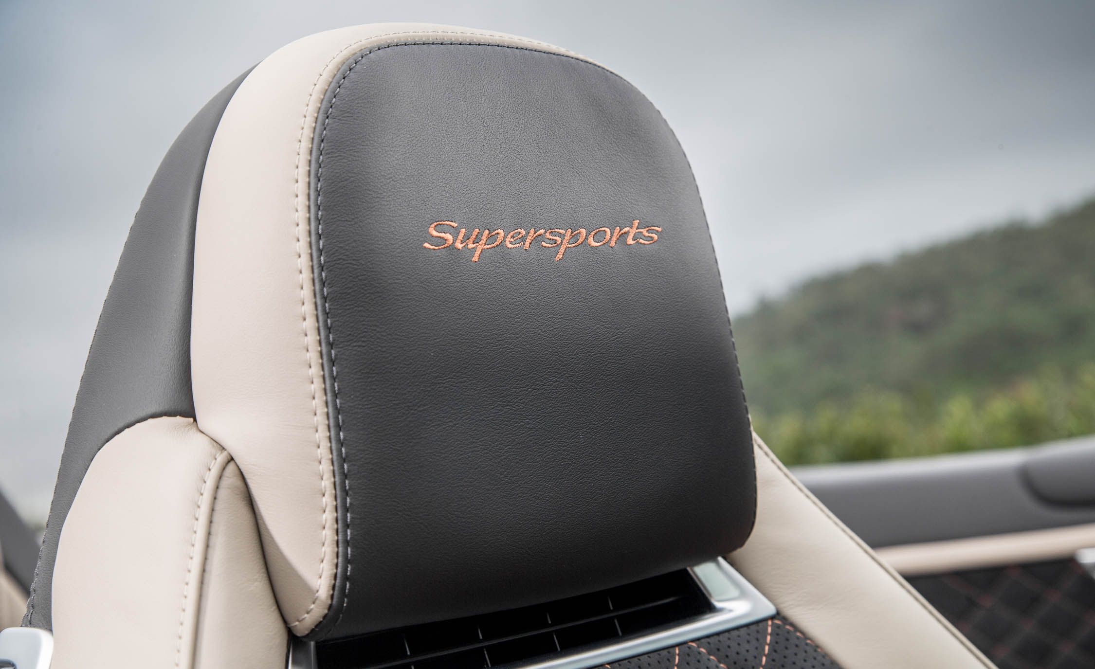 2018 Bentley Continental Supersports Convertible Interior Seats Front Headrest (View 41 of 66)