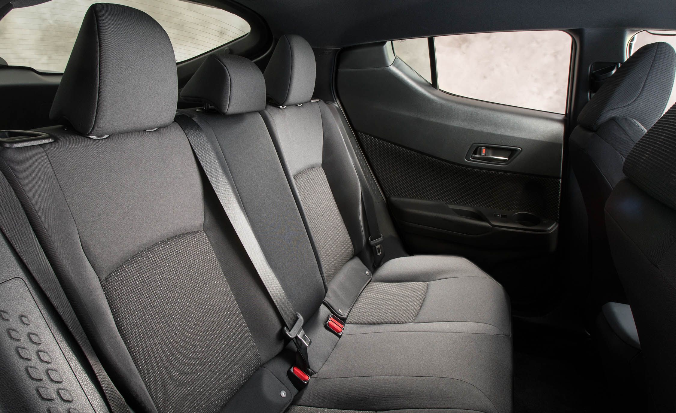 2018 Toyota C HR Interior Seats Rear (View 25 of 33)