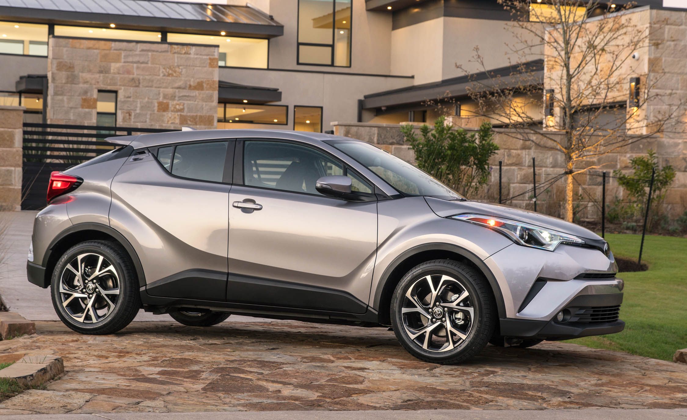 2018 Toyota C HR Silver Metallic Exterior Front And Side (View 19 of 33)