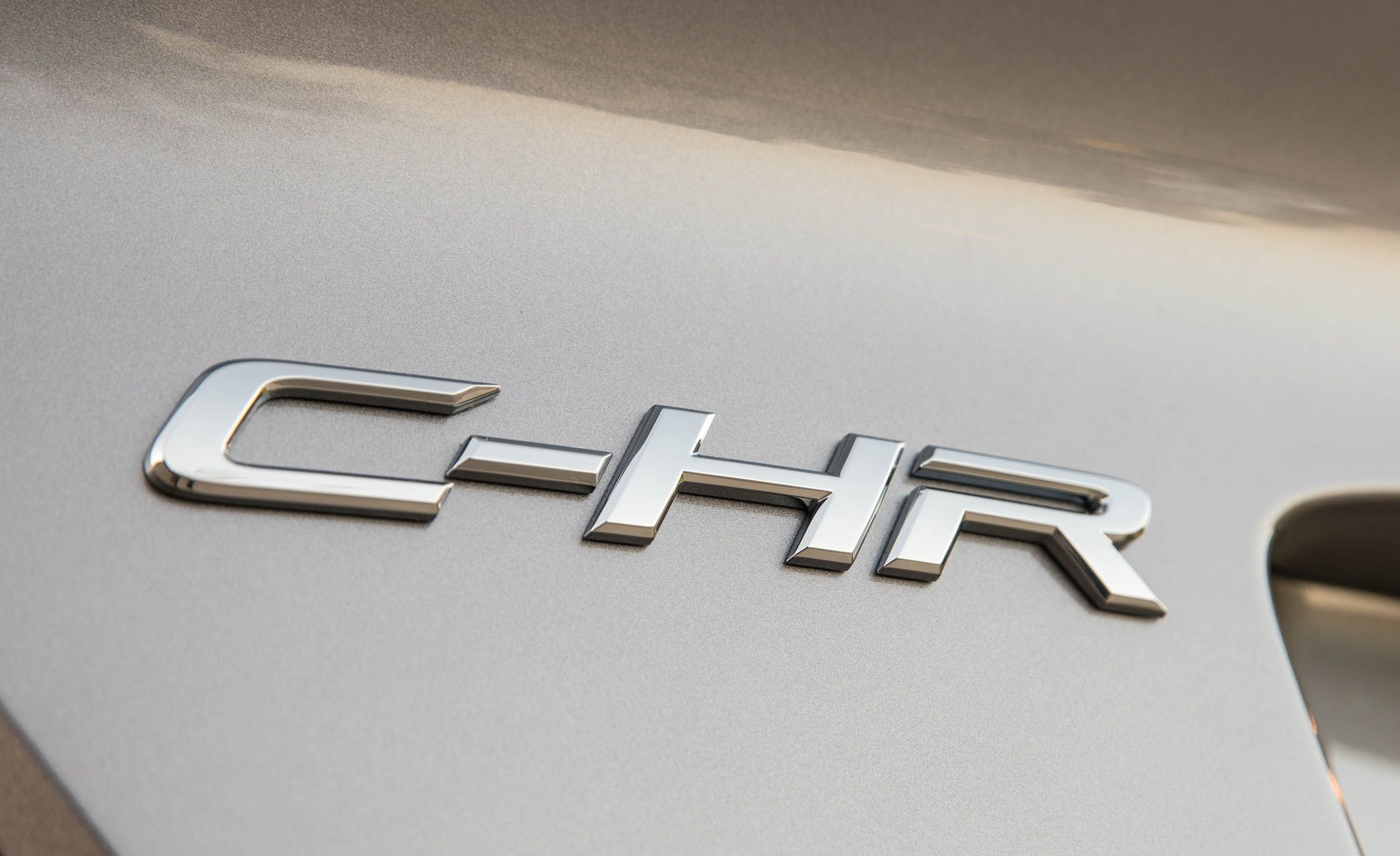 2018 Toyota C Hr Silver Metallic Exterior View Rear Emblem (View 22 of 33)