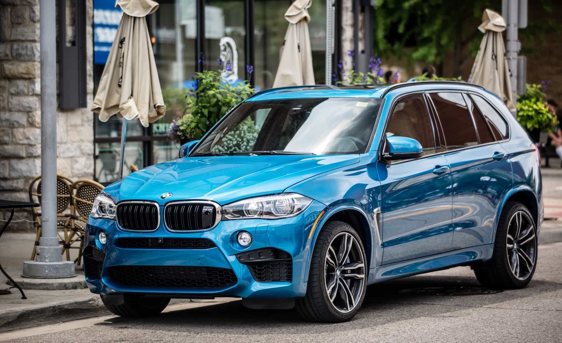 2017 BMW X5 M Exterior Blue Metallic (View 34 of 35)