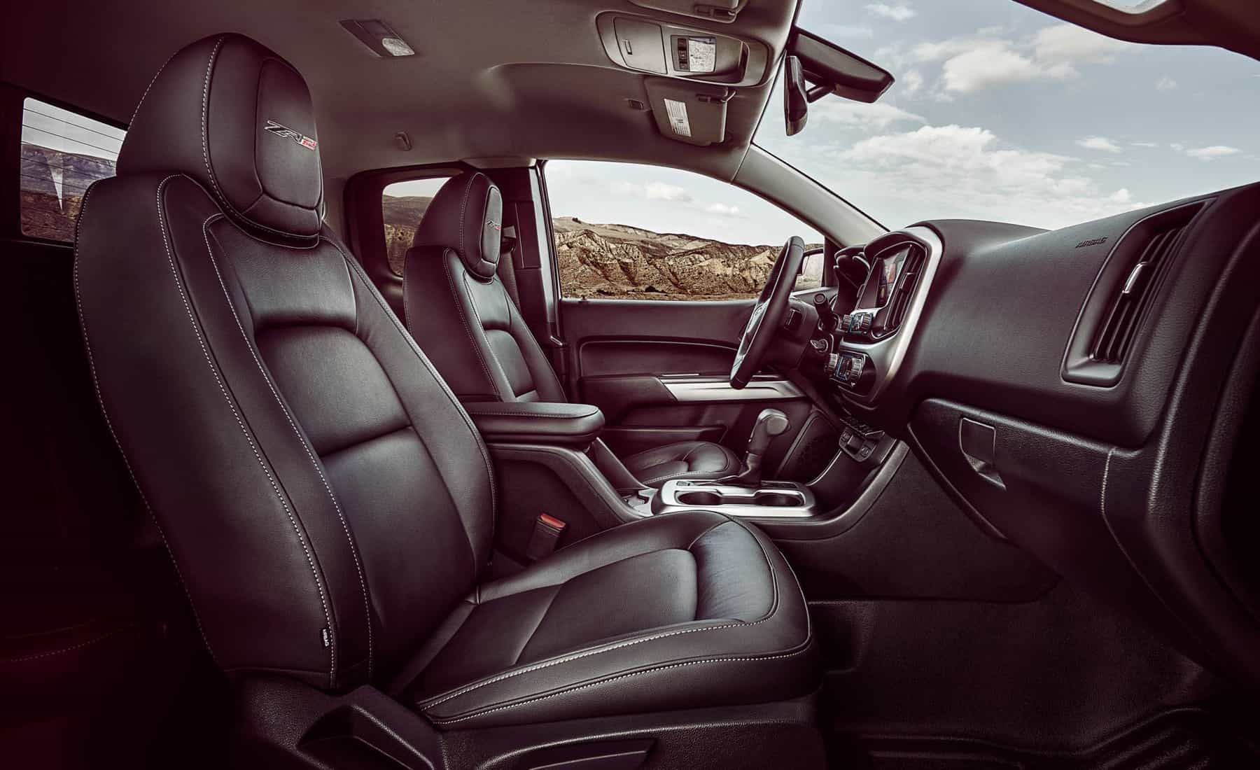2017 Chevrolet Colorado Zr2 Crew Cab Diesel Interior Seats Front (View 7 of 16)
