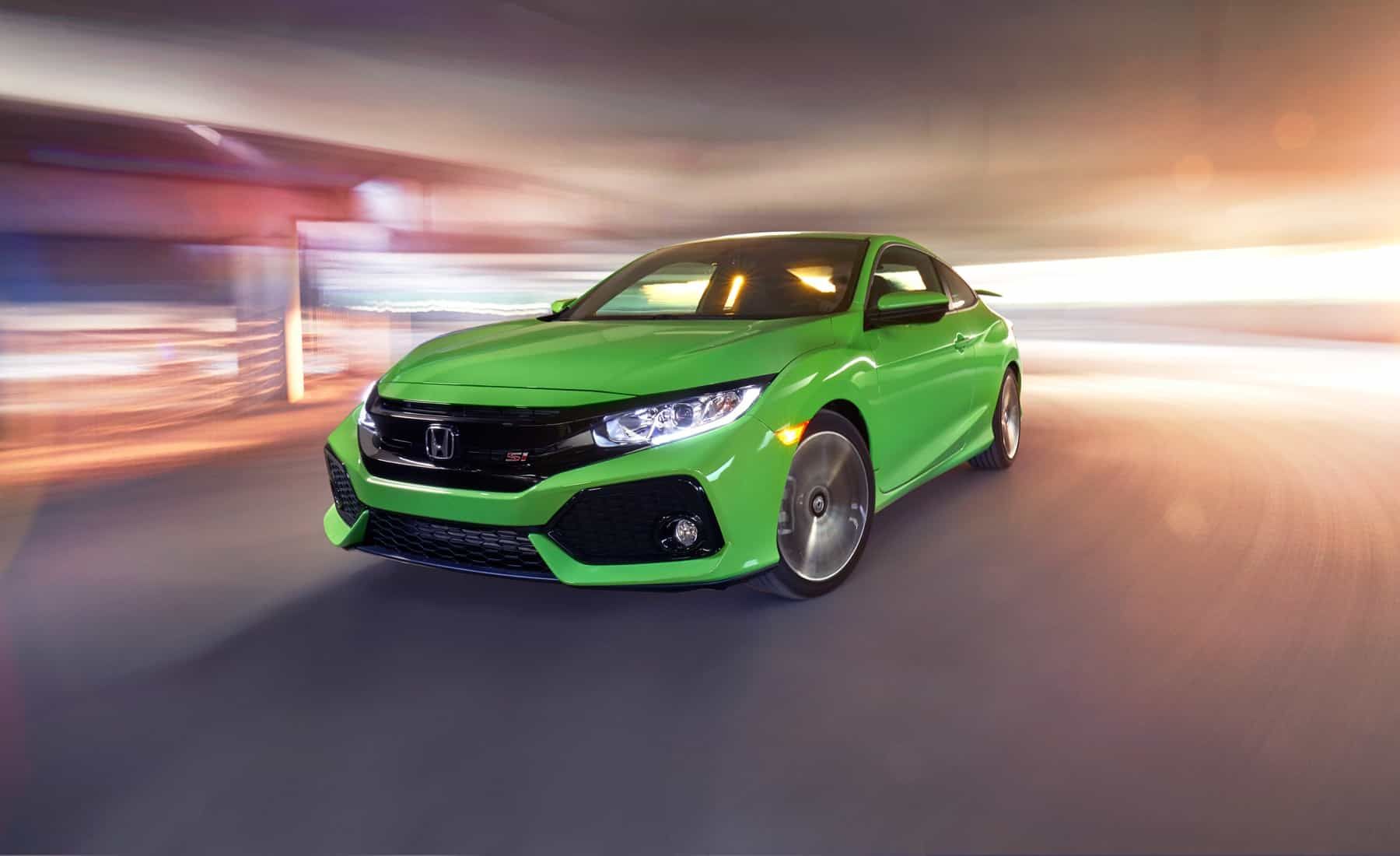 2017 Honda Civic Si Coupe Green Metallic (View 14 of 19)