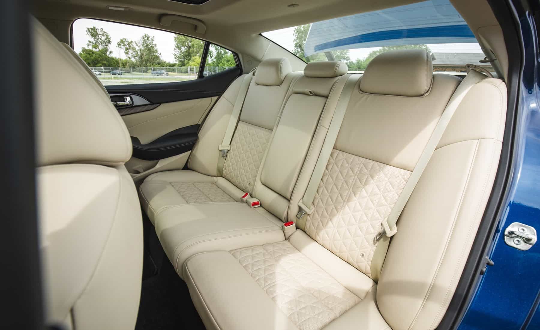 2017 Nissan Maxima Interior Seats Rear Passengers (View 3 of 40)