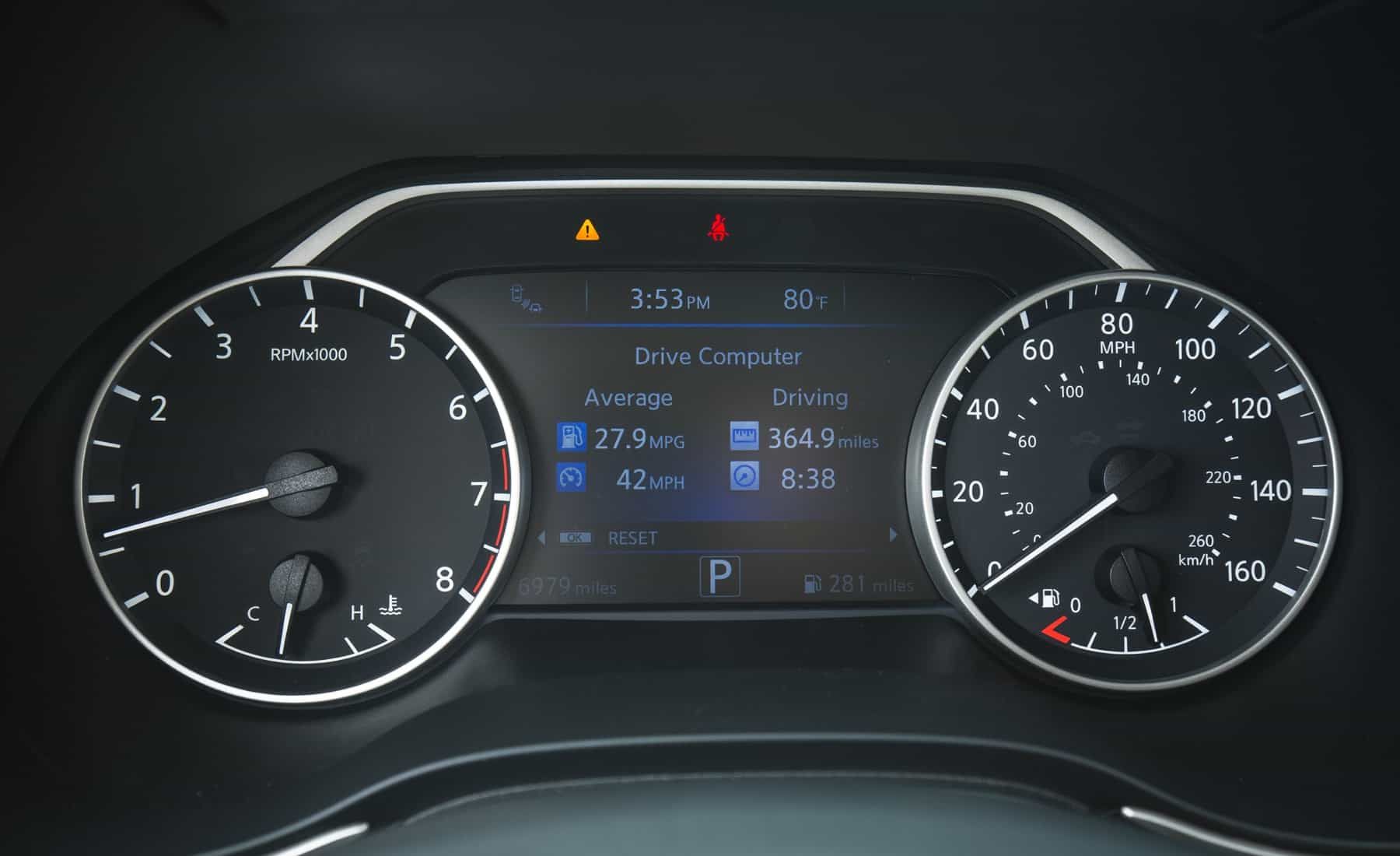 2017 Nissan Maxima Interior View Speedometer (View 15 of 40)