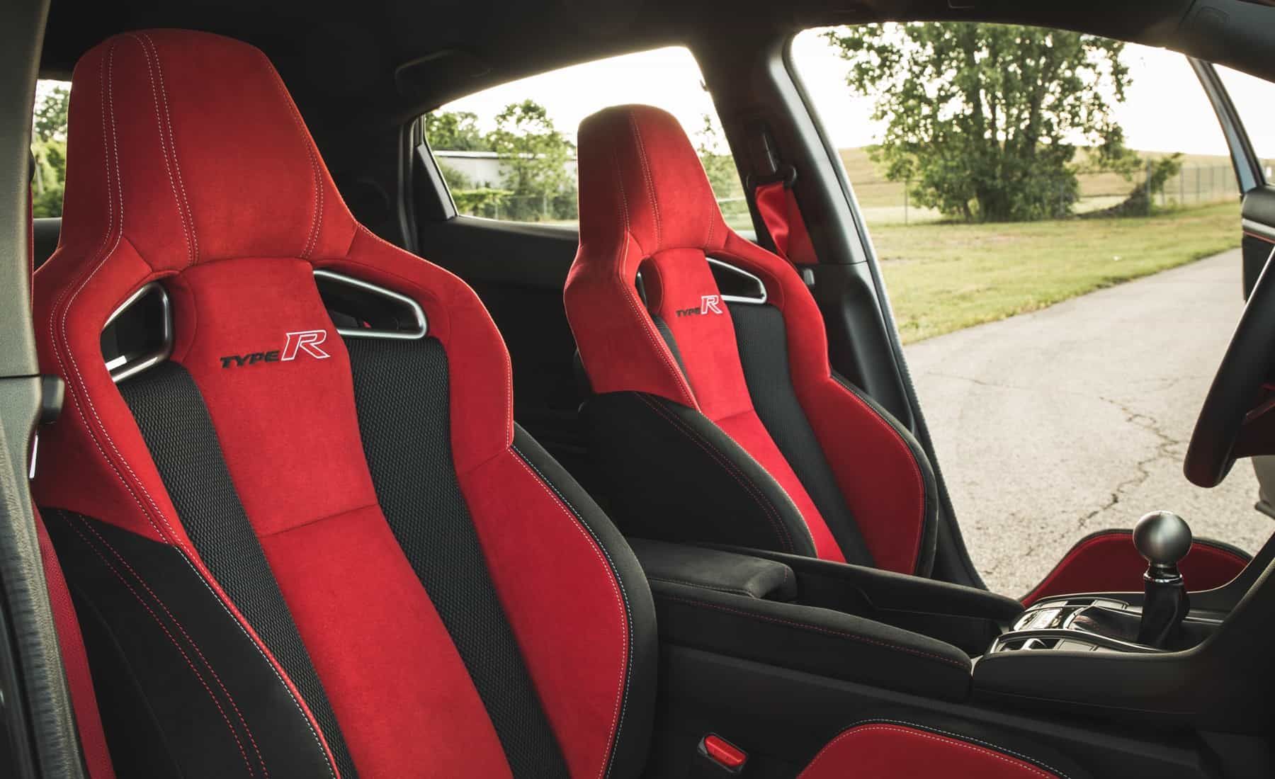 2017 Honda Civic Type R Interior Seats Front (View 21 of 48)