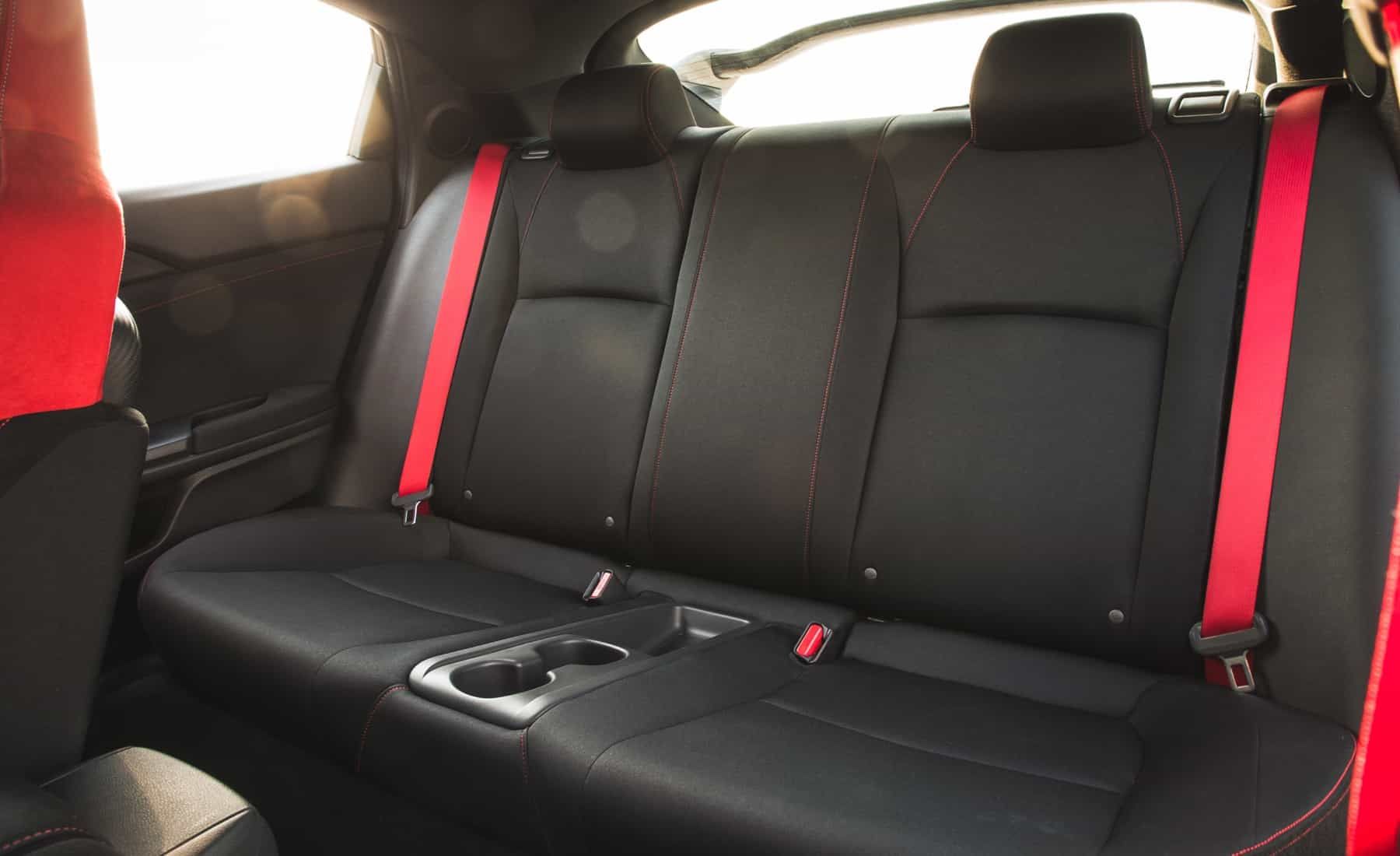 2017 Honda Civic Type R Interior Seats Rear Passengers (View 22 of 48)