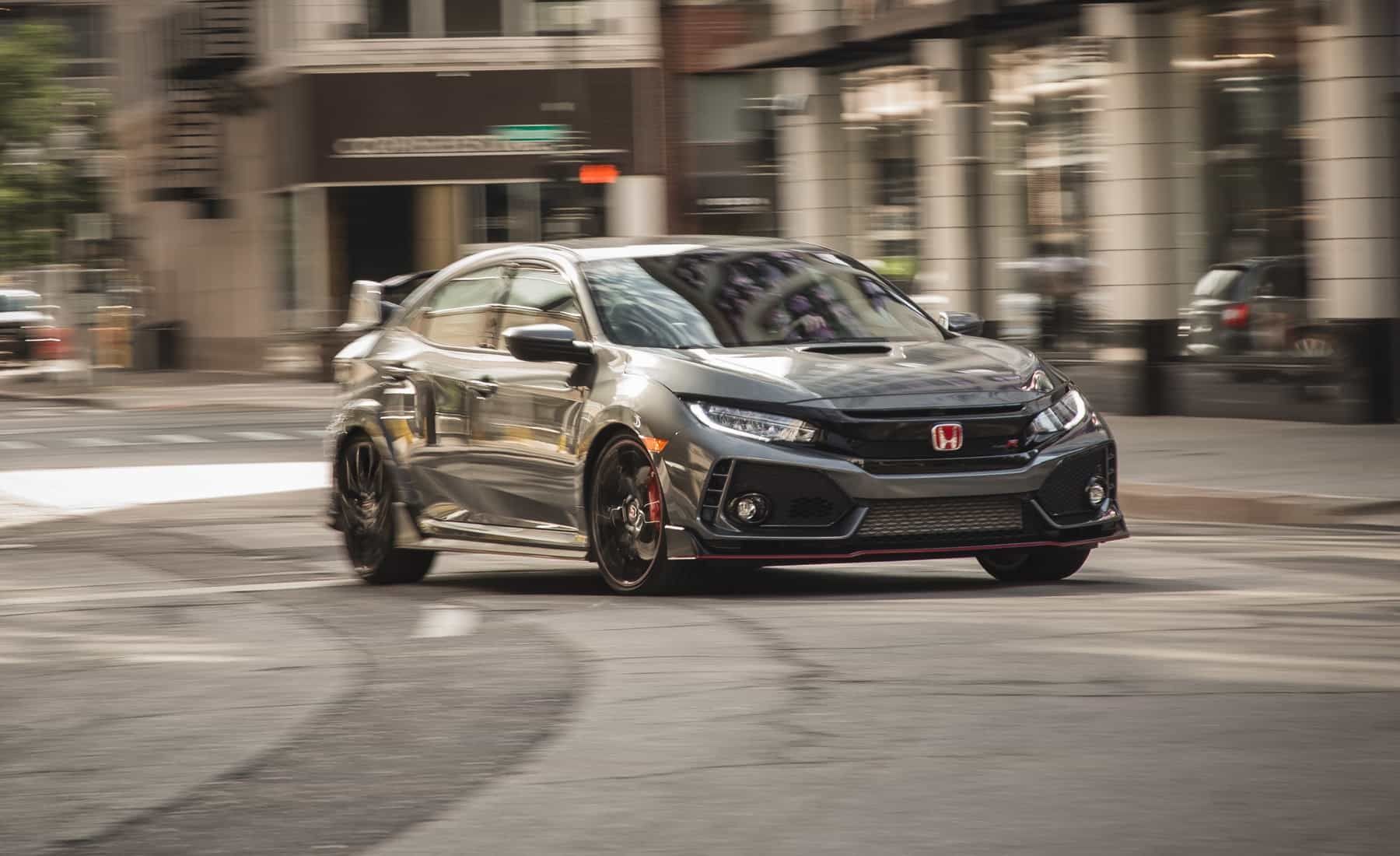 2017 Honda Civic Type R Test Drive Side And Front View (View 9 of 48)