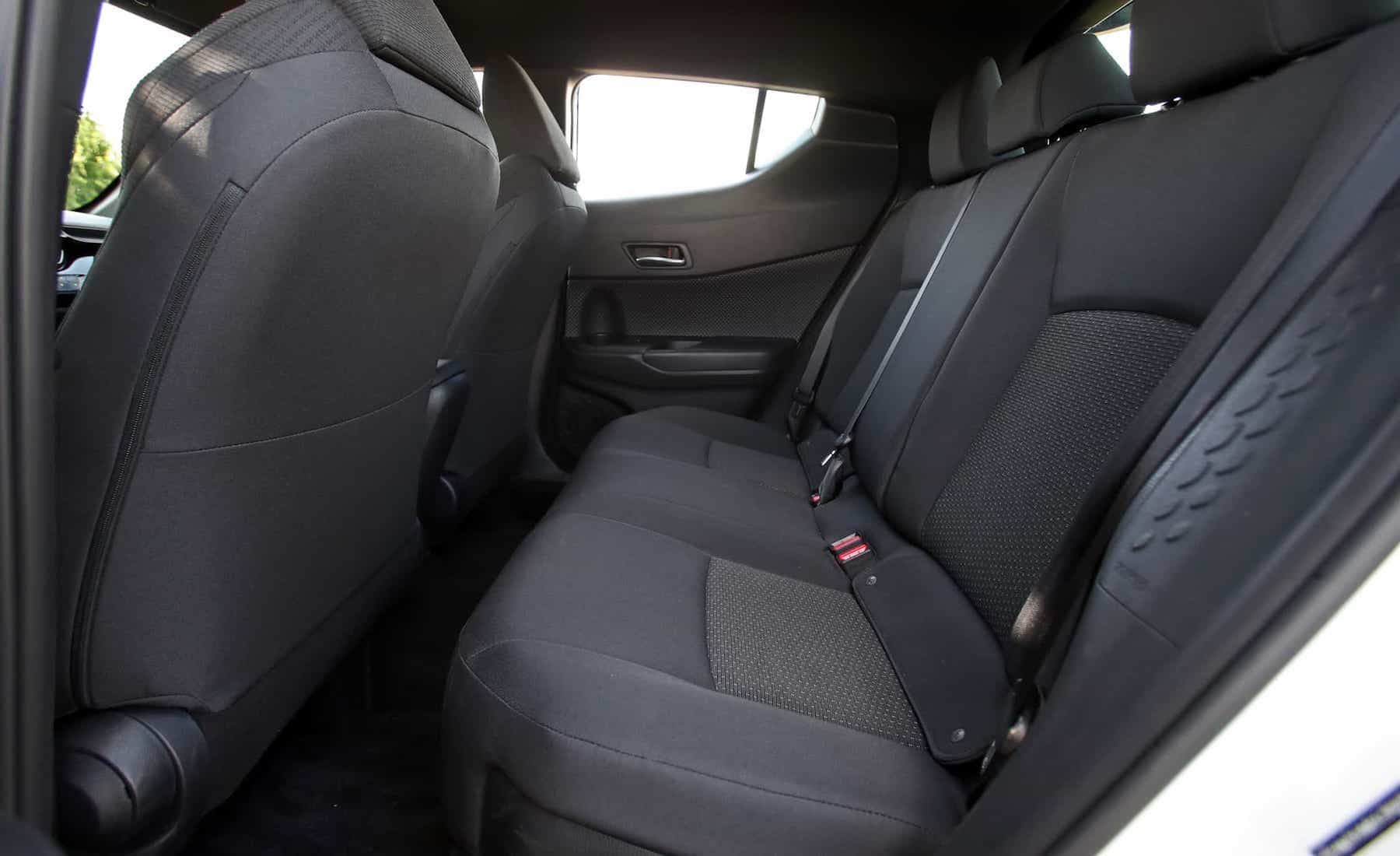 2018 Toyota C HR XLE Premium Interior Seats Rear Passengers (View 31 of 52)
