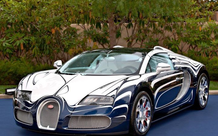 8 Photos 2011 Bugatti Veyron Grand Sport L’or Blanc