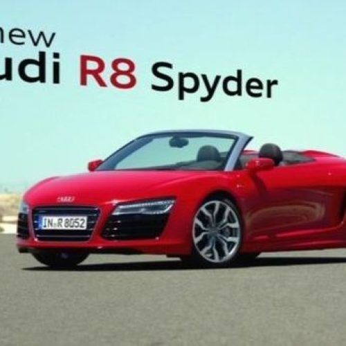 2013 Audi R8 Spyder Price Review (Photo 2 of 2)